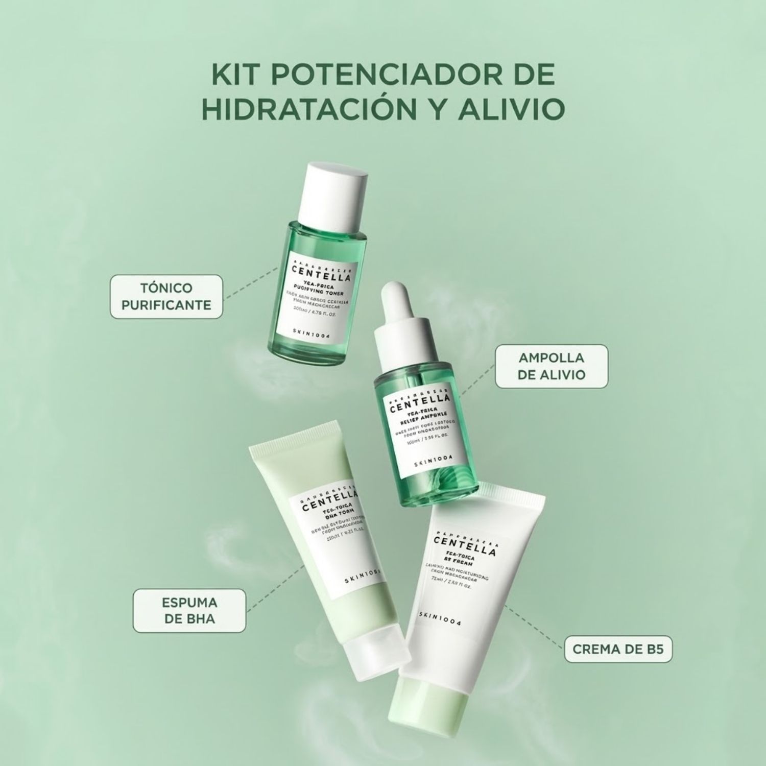SKIN1004 MADAGASCAR CENTELLA TEA-TRICA TRAVEL KIT - 2