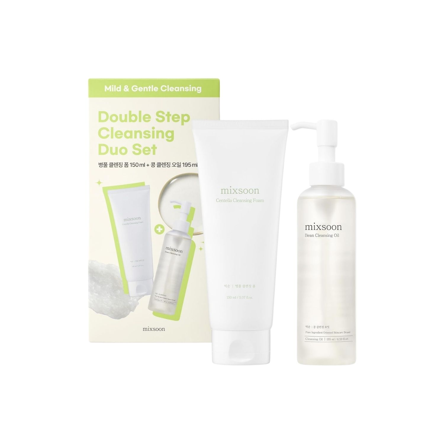 MIXSOON LIMPIADOR DOUBLE STEP CLEANSING DUO SET DOBLE LIMPIEZA - 1