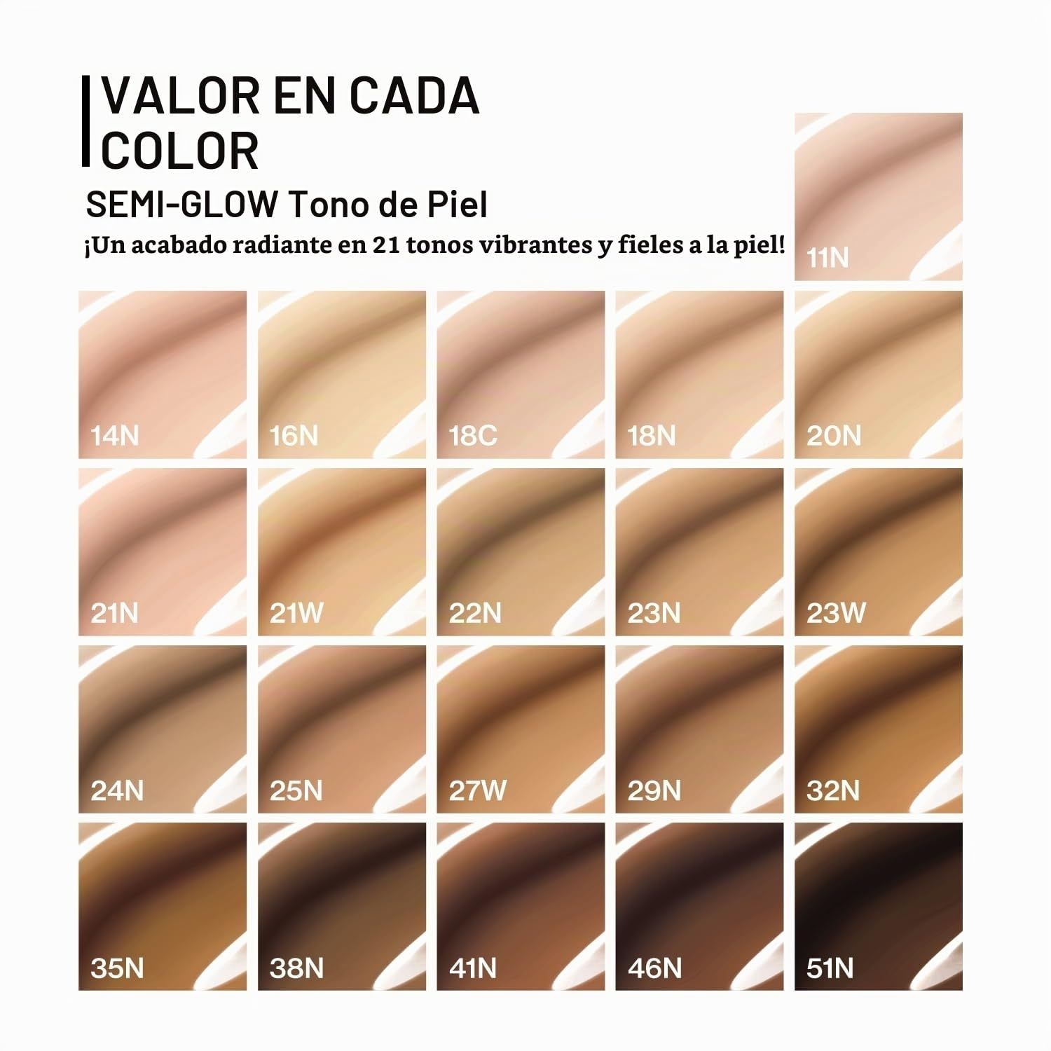 UNLEASHIA BASE DE MAQUILLAJE SATIN WEAR HEALTHY 21W GREEN CUSHION 15G SPF30+ - 3