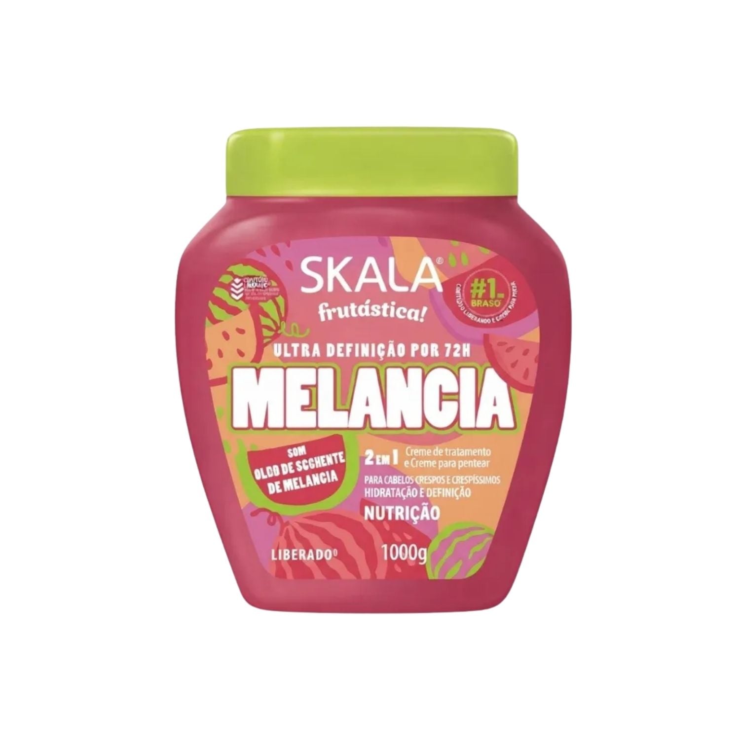 SKALA CREMA FRUTASTICA SANDIA MELANCIA TRATAMIENTO CAPILAR 1000G - 1