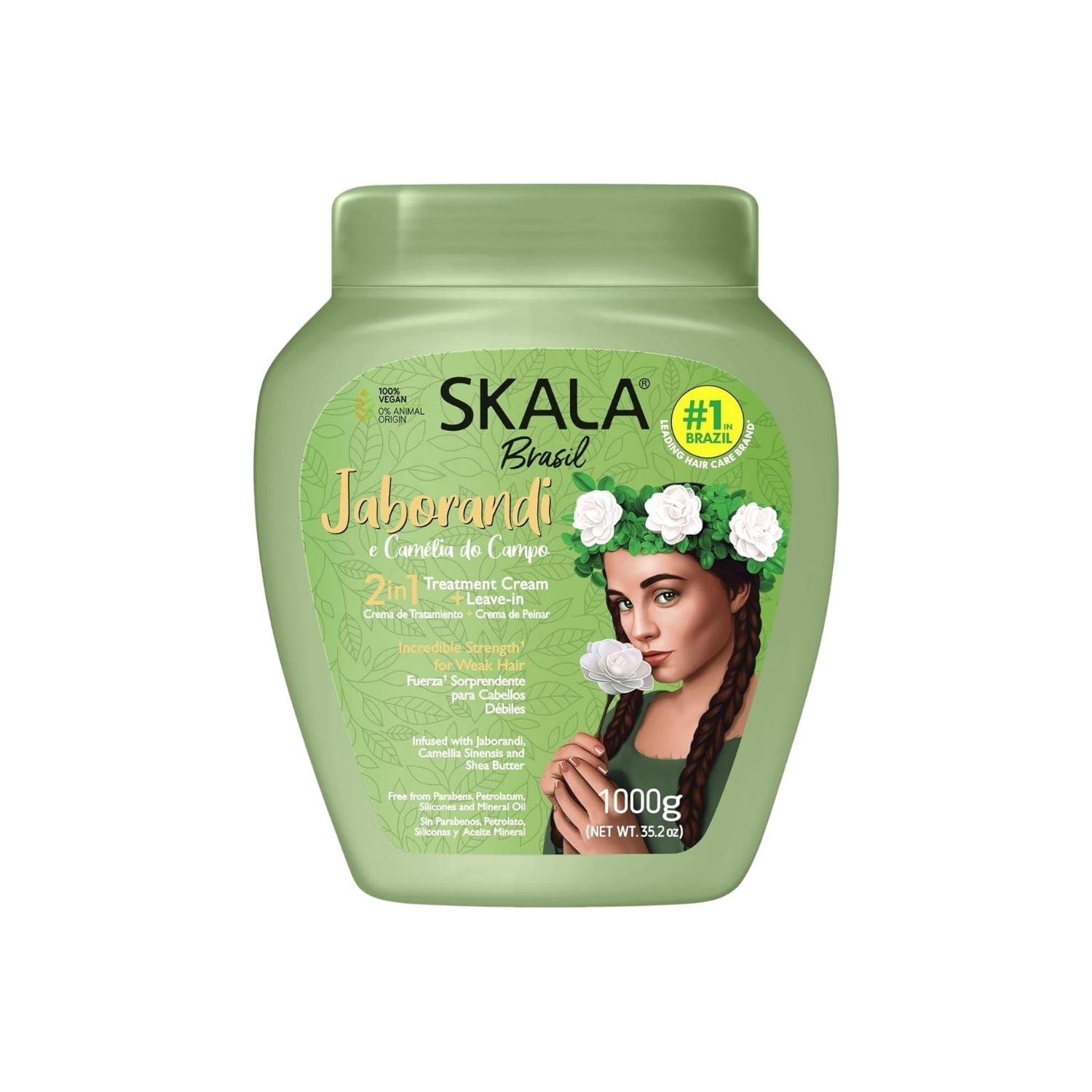 SKALA CREMA BOTANICA JABORANDI 2 EN 1 LIBERADO TRATAMIENTO CAPILAR 1000G - 1
