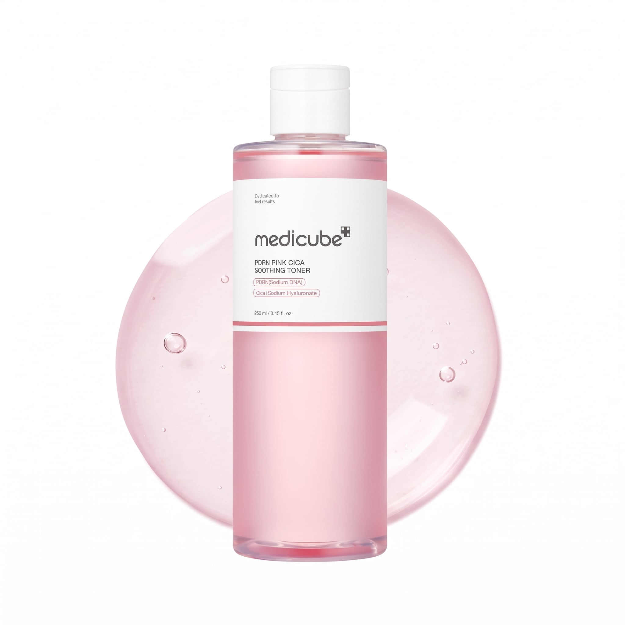 MEDICUBE PDRN TONICO PINK CICA SOOTHING TONER 250ML - 1