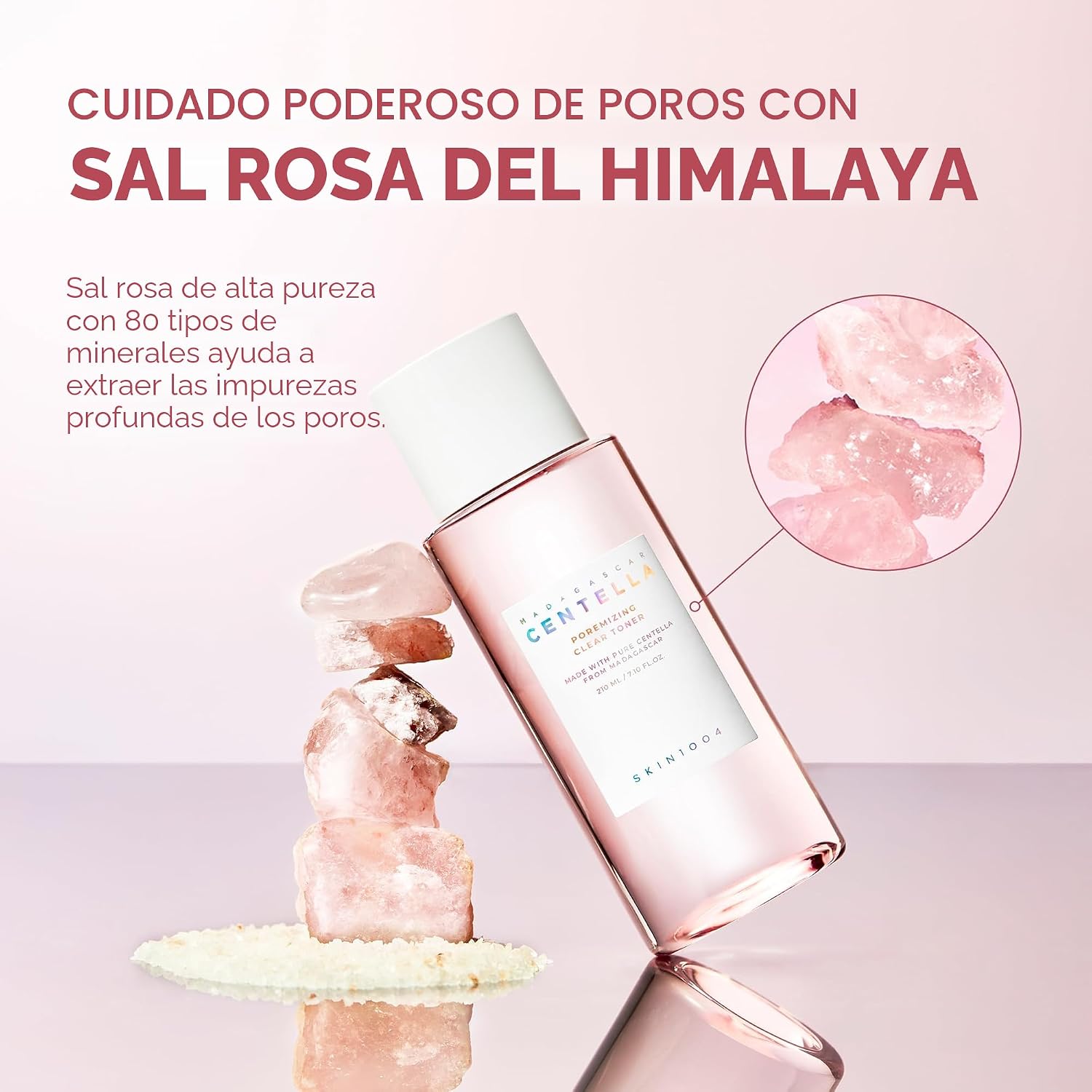 SKIN1004 MADAGASCAR CENTELLA TONICO POREMIZING CLEAR TONER 210ML - 3