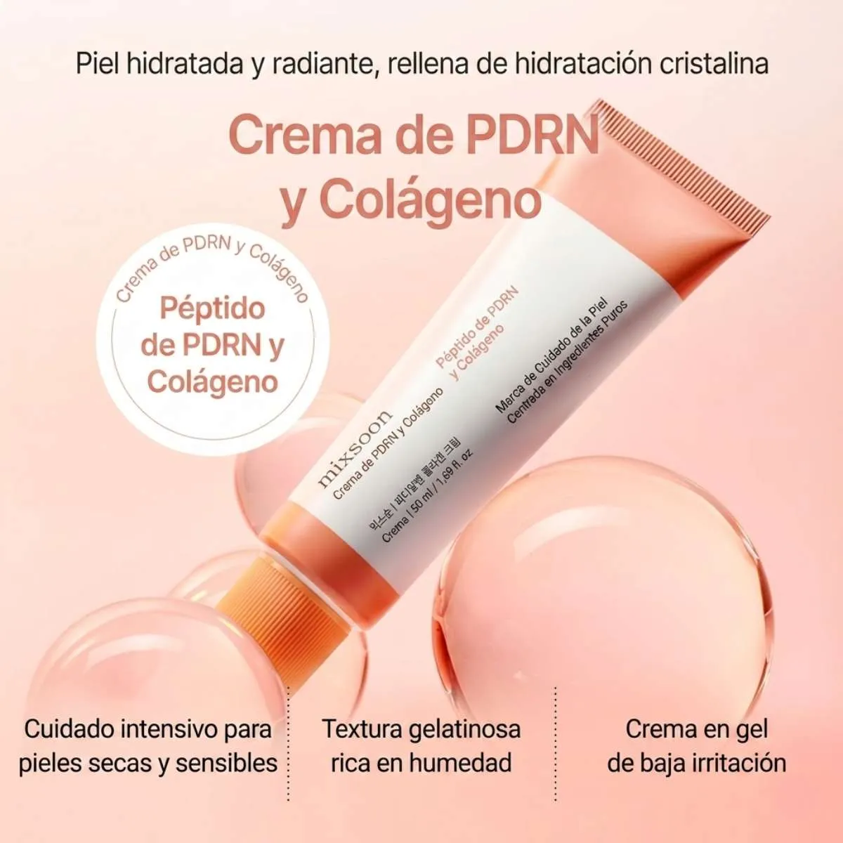 MIXSOON CREMA PDRN COLLAGEN CREAM 50ML - 3