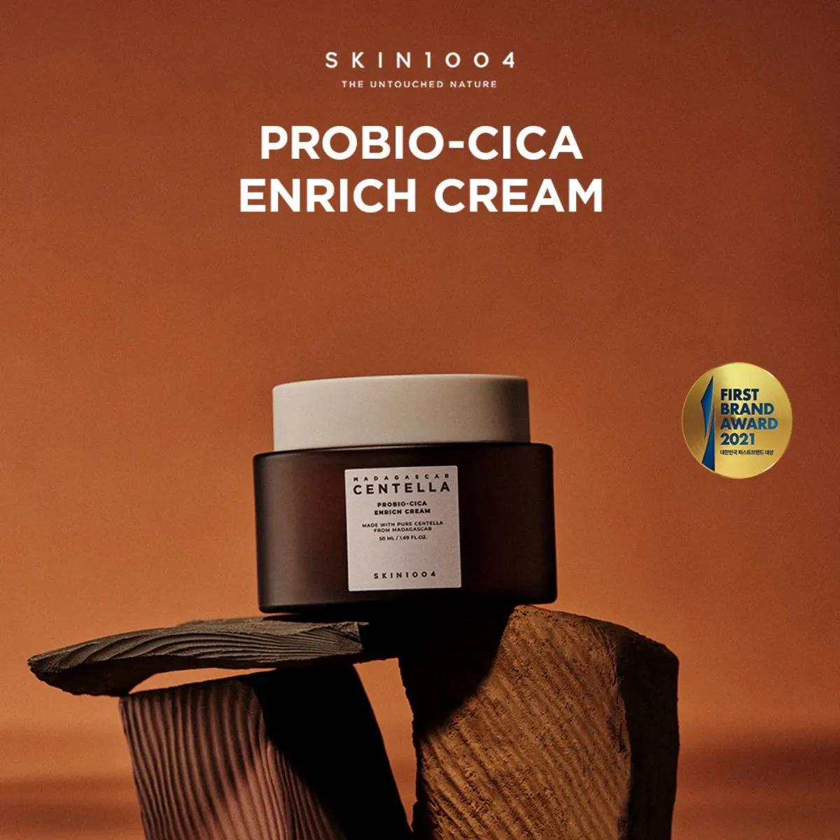SKIN1004 CREMA MADAGASCAR CENTELLA PROBIO-CICA ENRICH CREAM 50ML - 3
