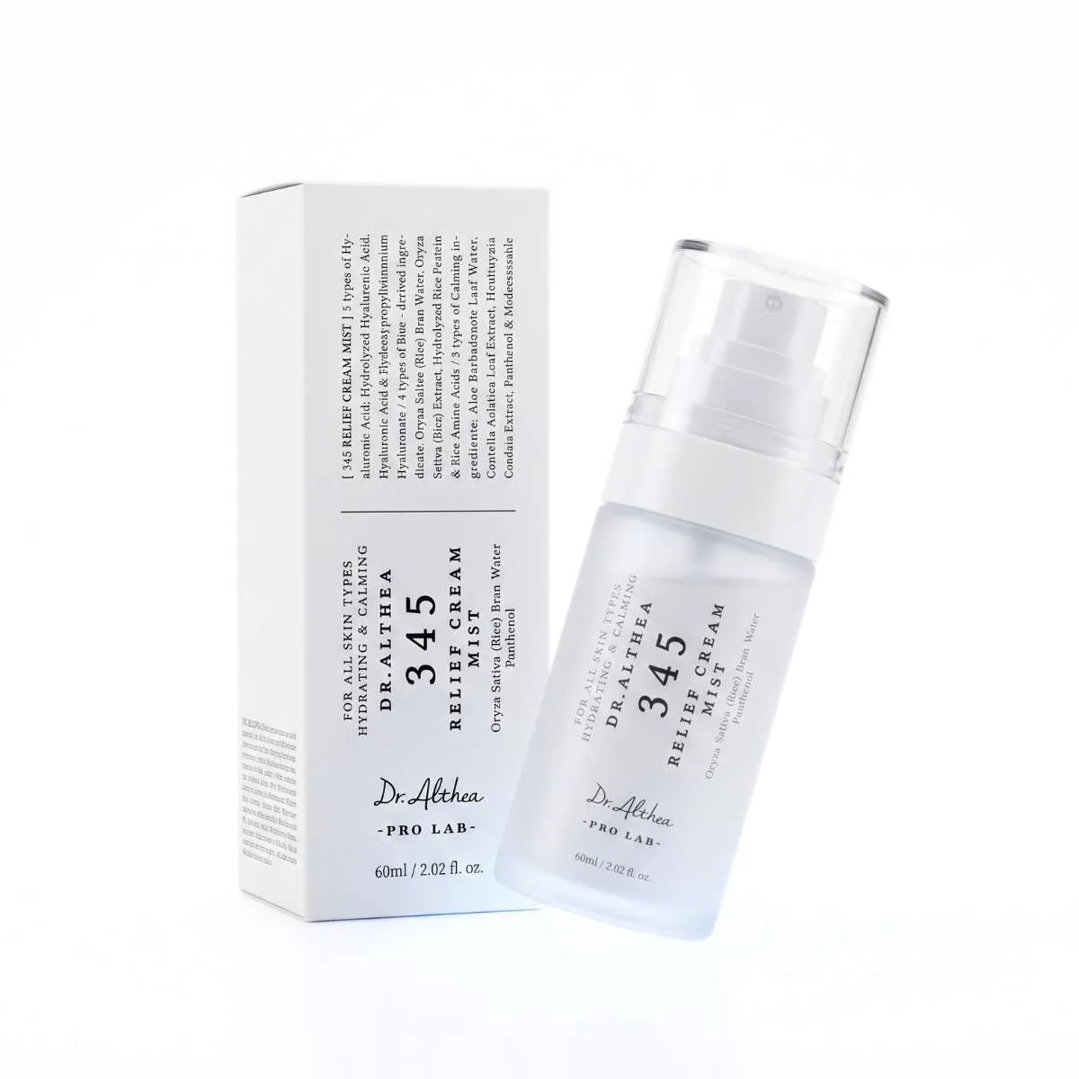 DR ALTHEA 345 RELIEF CREAM MIST 60ML BRUMA HIDRATANTE - 1