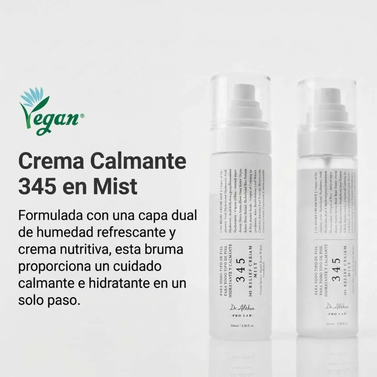 DR ALTHEA 345 RELIEF CREAM MIST 60ML BRUMA HIDRATANTE - 2