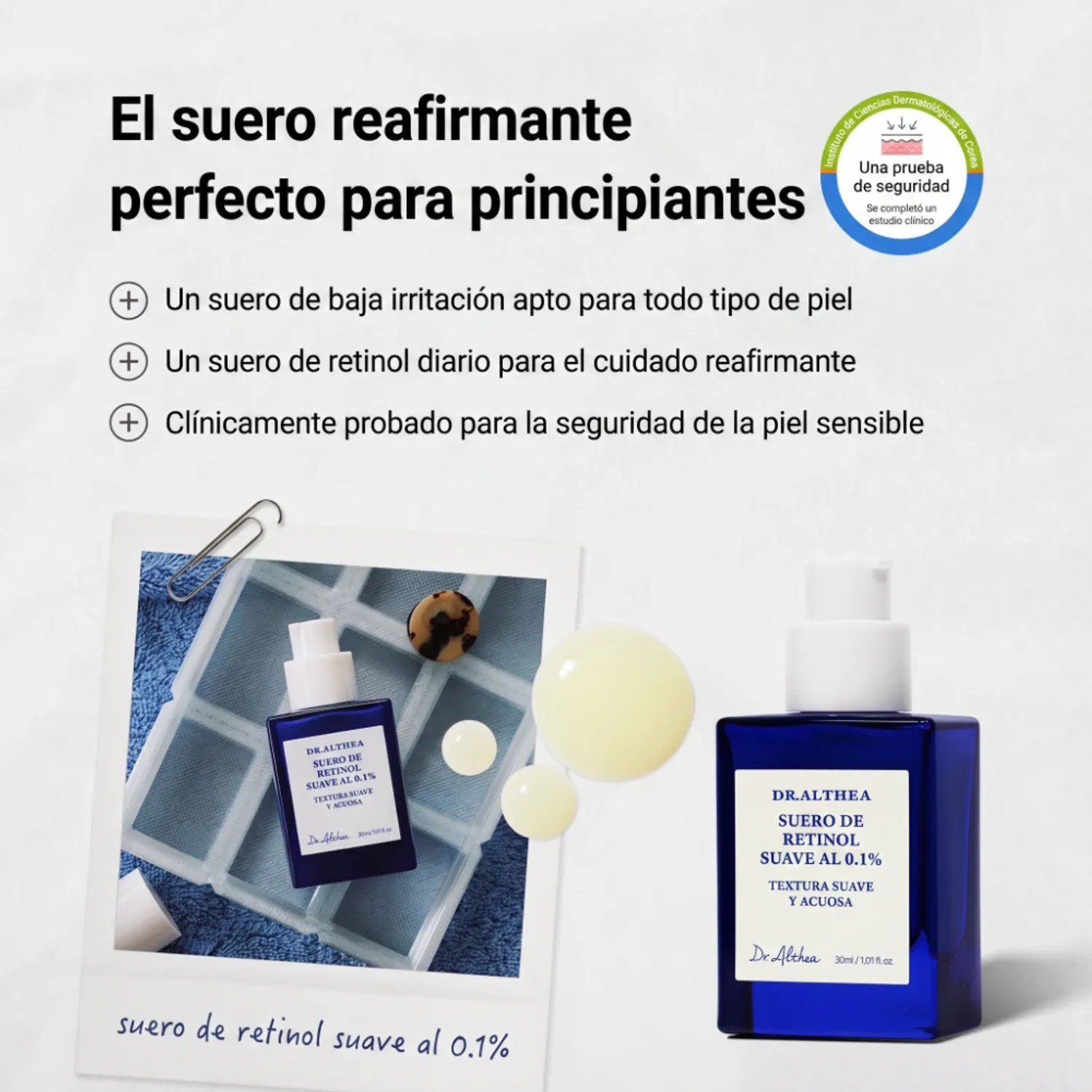 DR ALTHEA SERUM 0.1% GENTLE RETINOL 30 ML - 3