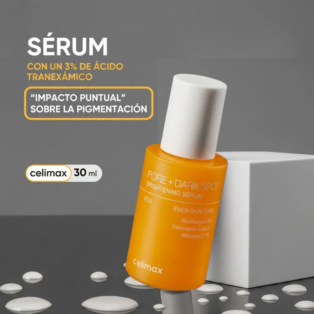 CELIMAX SERUM PORE + DARK SPOT BRIGHTENING 30ML - 3