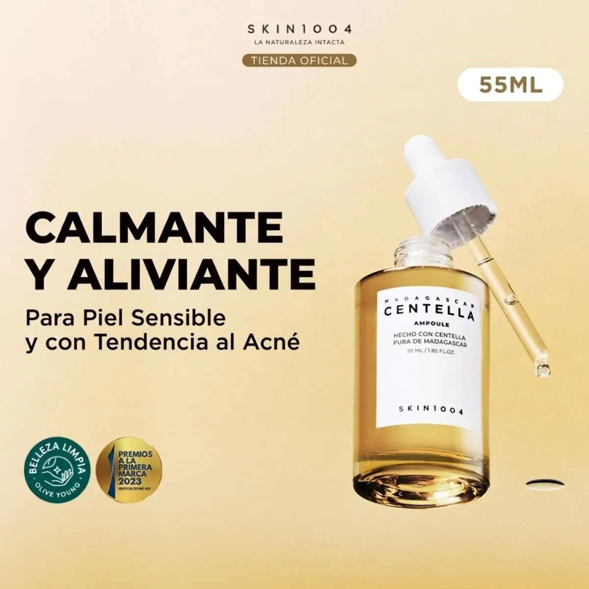 MADAGASCAR CENTELLA AMPOULE SKIN1004 SERUM 55ML - 3
