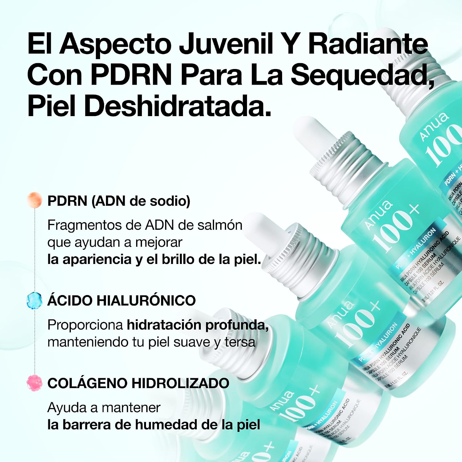 ANUA SERUM PDRN CAPSULE 100 HYALURONIC ACID 30ML - 3
