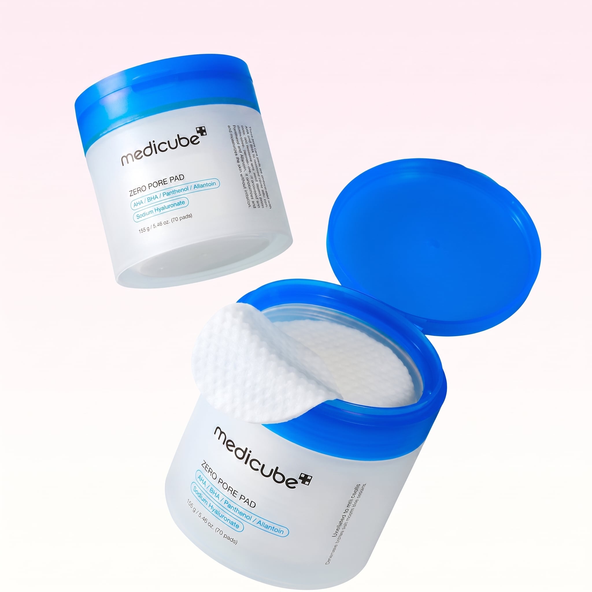 MEDICUBE ZERO PAD 70 PADS 155G DISCO ALGODON TONICO - 2