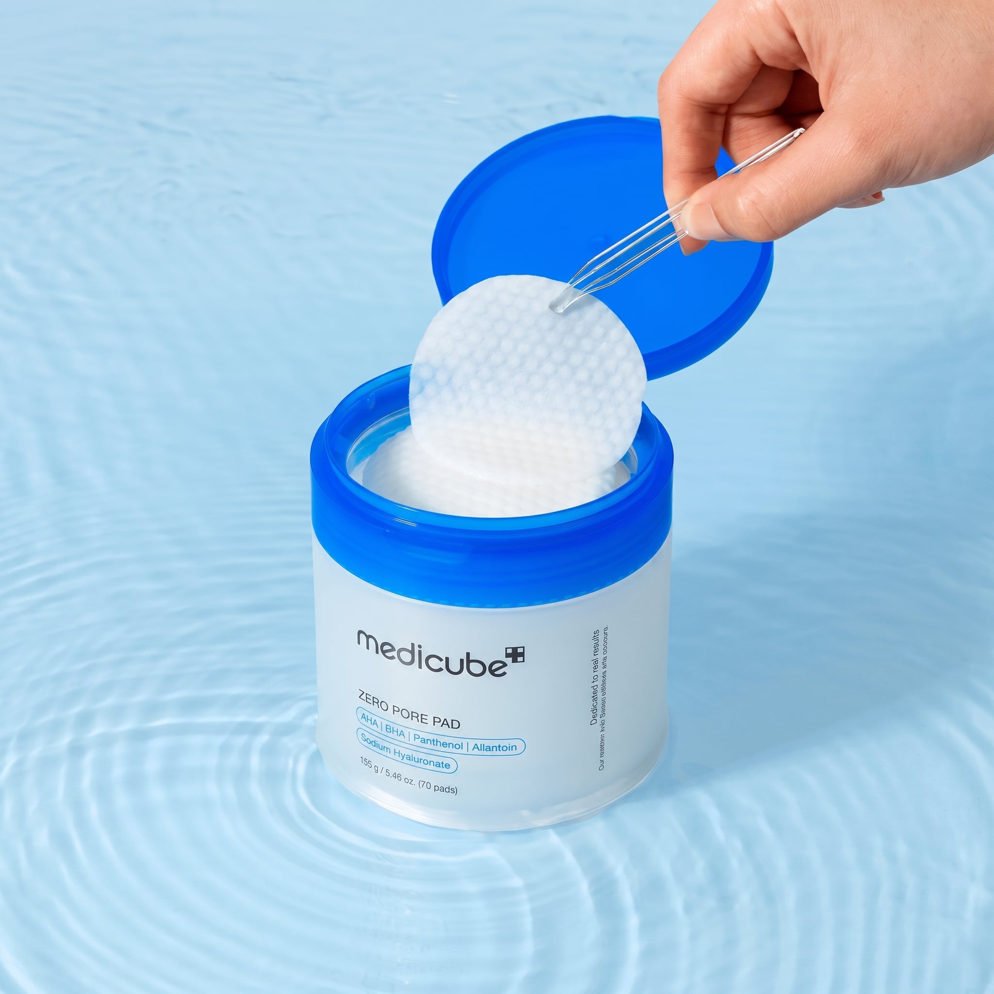 MEDICUBE ZERO PAD 70 PADS 155G DISCO ALGODON TONICO - 3