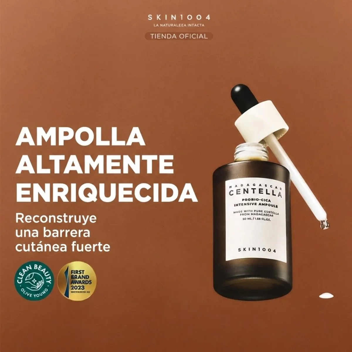 SKIN1004 SERUM MADAGASCAR CENTELLA PROBIO-CICA INTENSIVE AMPOULE 50ML - 2