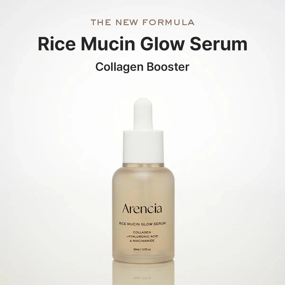 ARENCIA SERUM RICE MUCIN GLOW 30ML HIDRATANTE GLOW - 2