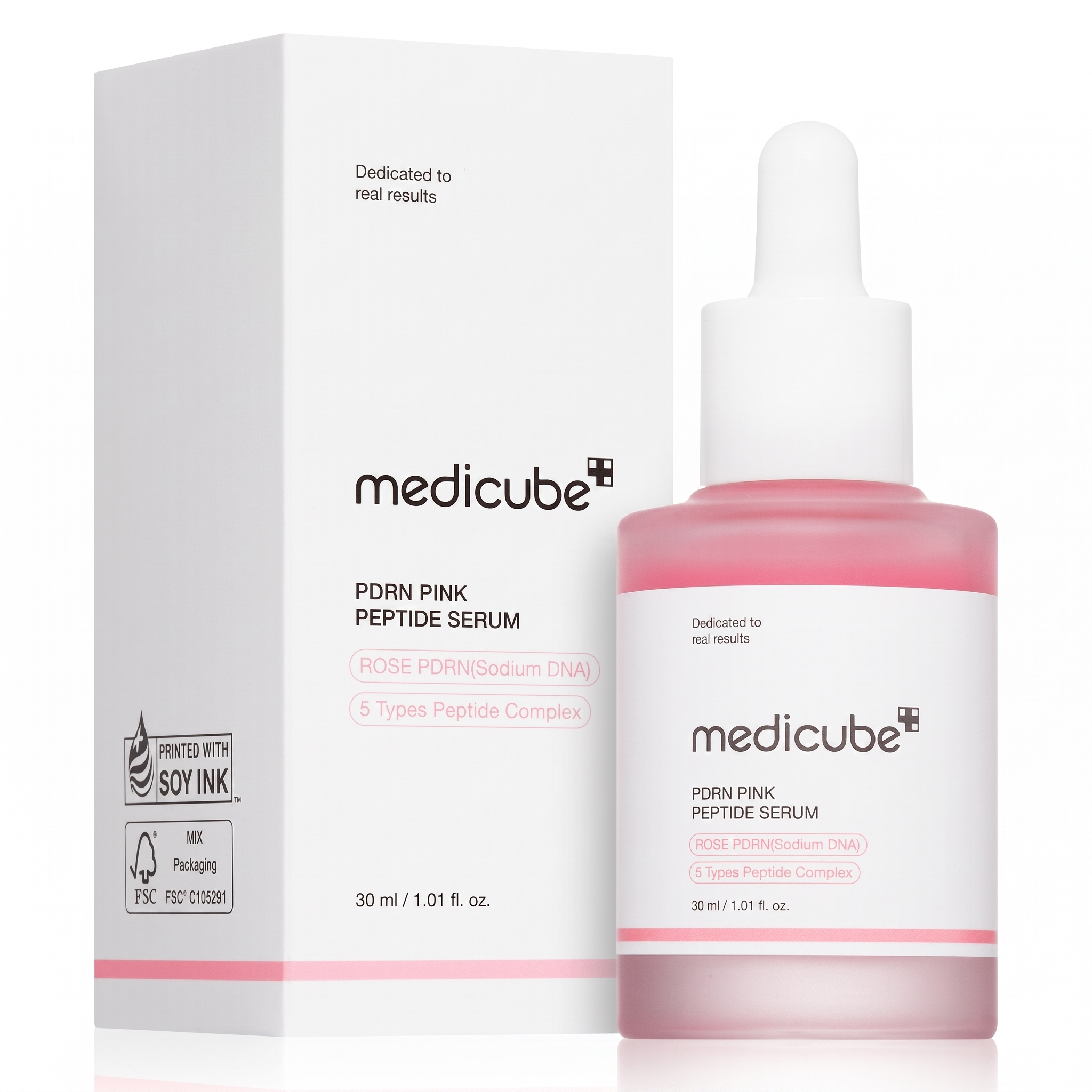 MEDICUBE PDRN SERUM PINK PEPTIDE SERUM 30ML ANTIEDAD - 2