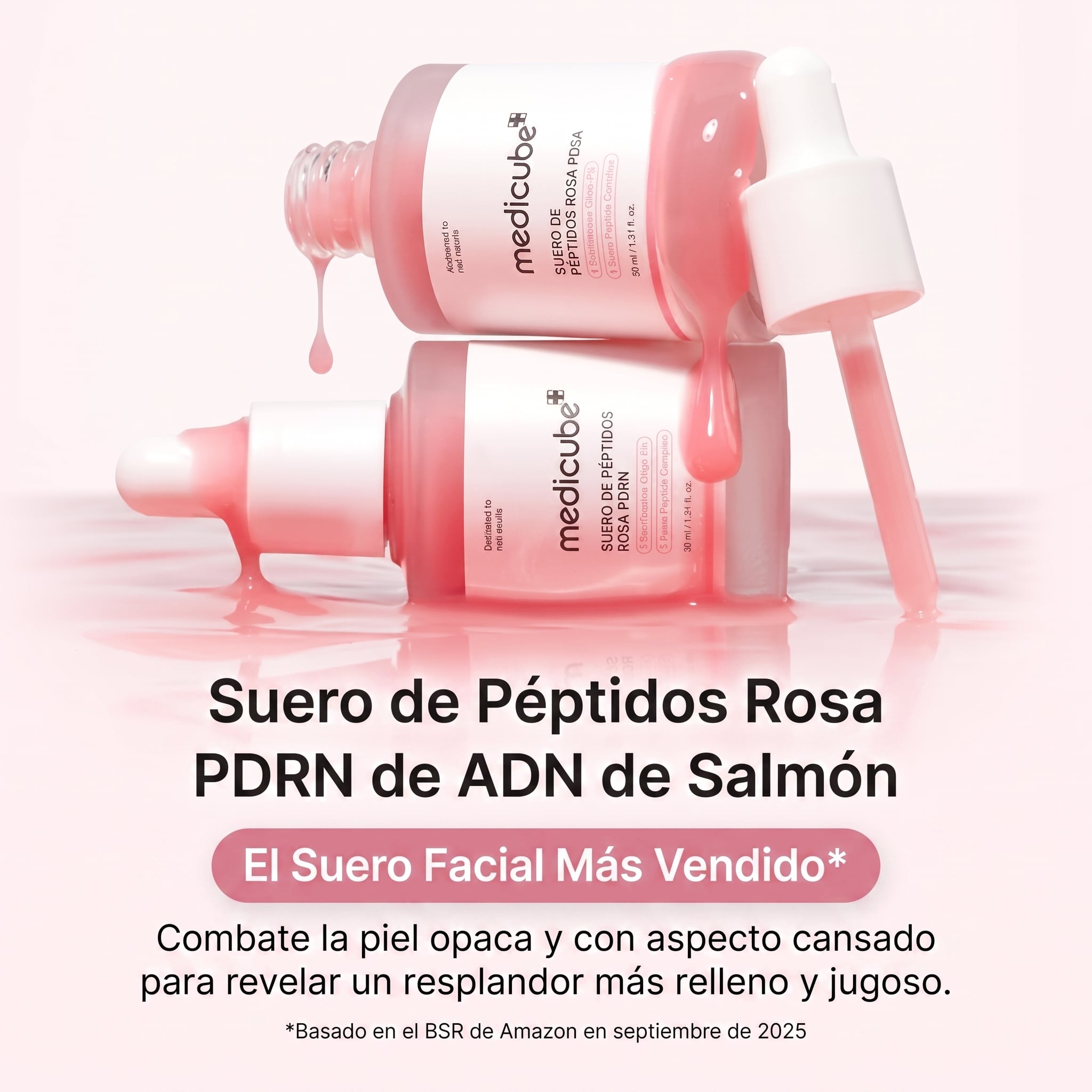 MEDICUBE PDRN SERUM PINK PEPTIDE SERUM 30ML ANTIEDAD - 3