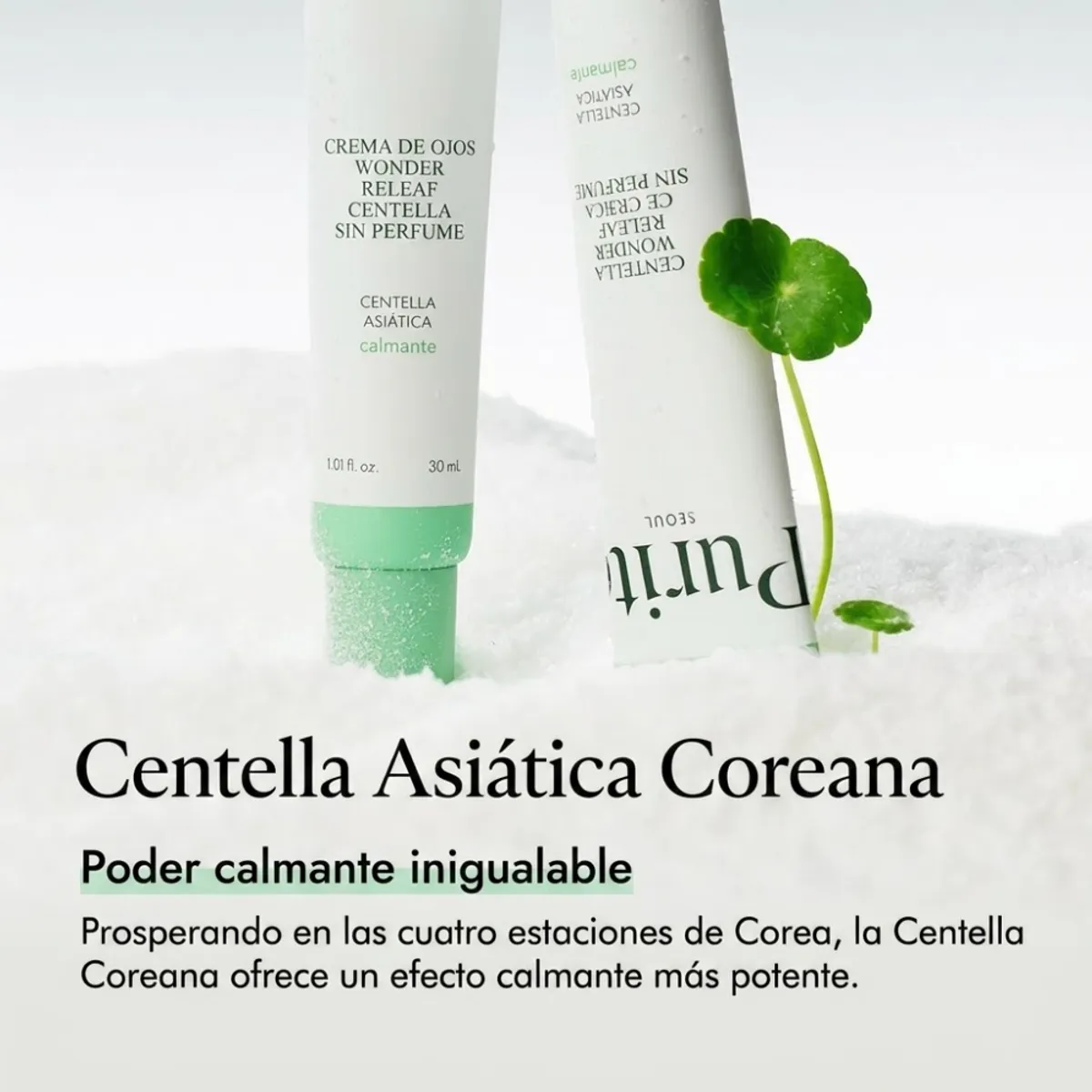 PURITO SEOUL CONTORNO DE OJOS WONDER RELEAF CENTELLA EYE CREAM UNSCENTED 30ML - 2