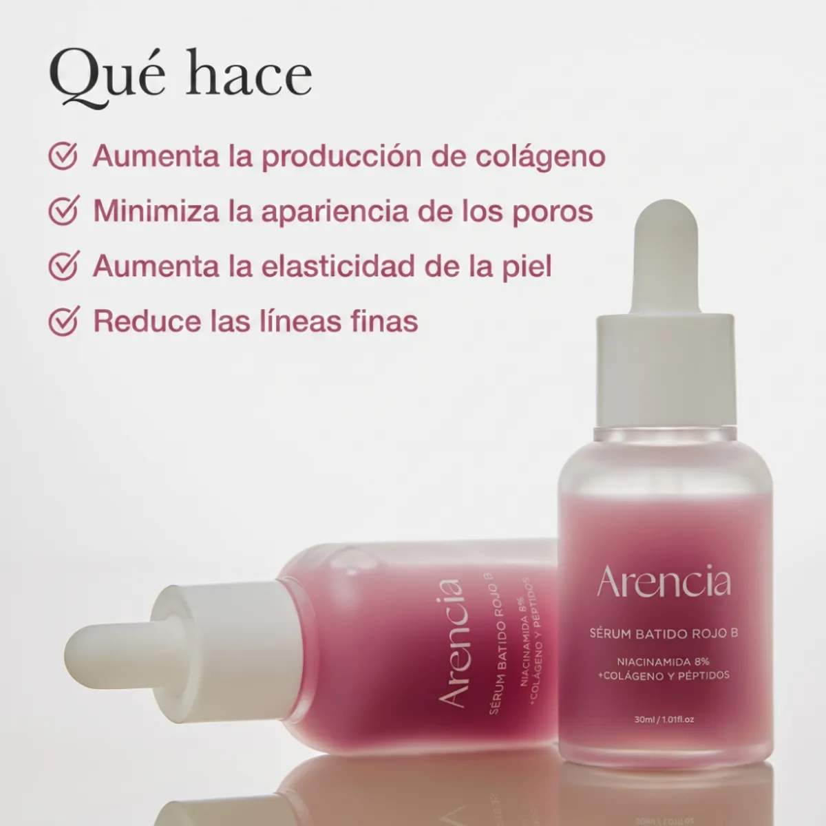 ARENCIA SERUM RED SMOOTHIE 8 30ML ANTIEDAD - 3
