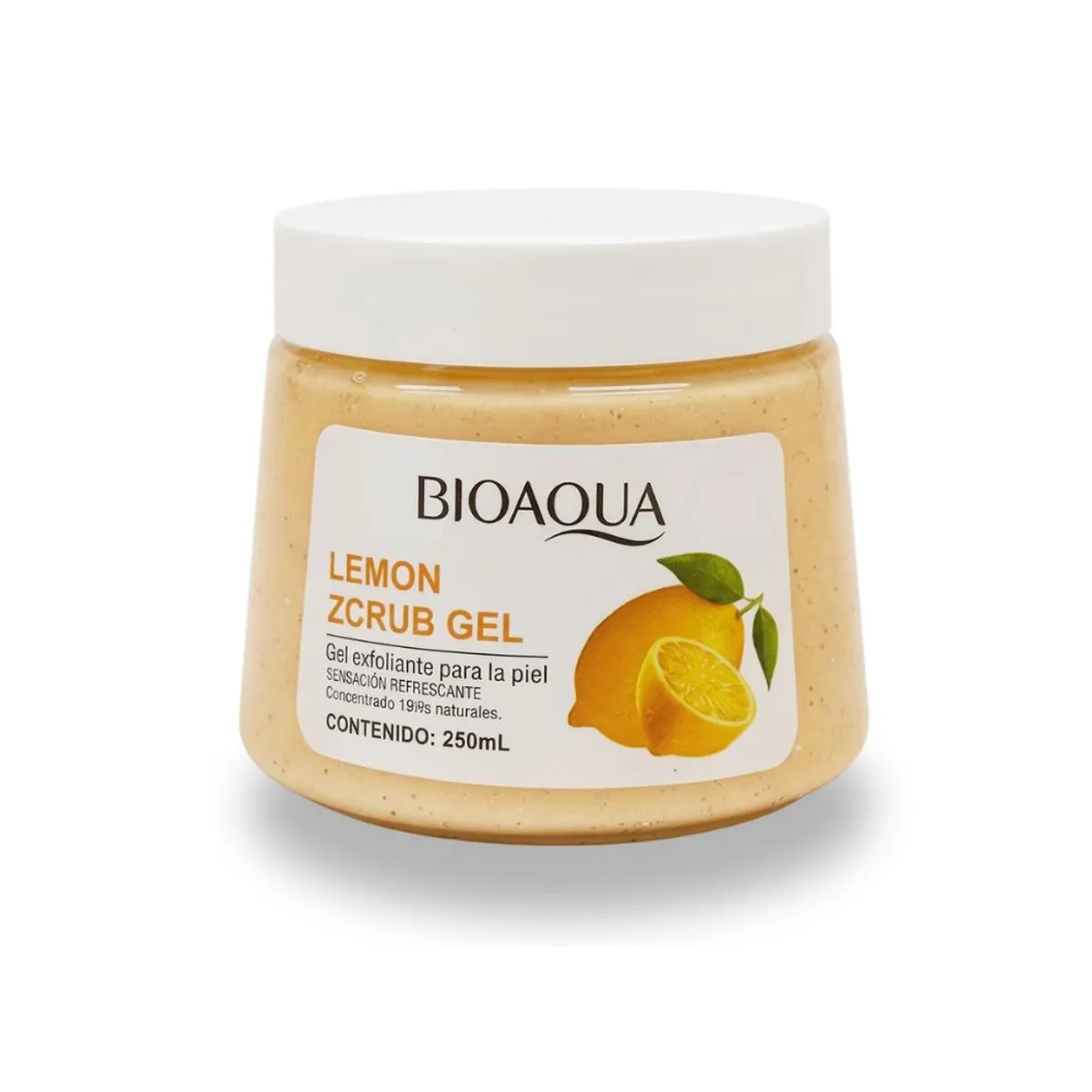 BIOAQUA EXFOLIANTE EN GEL CORPORAL LEMON ZCRVB LIMON GEL 250ML - 1