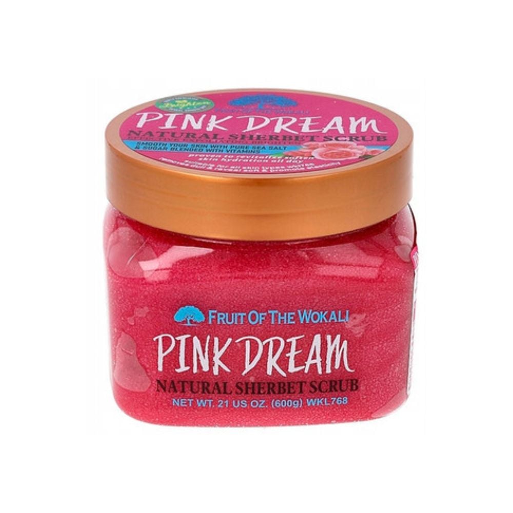 FRUIT OF THE WOKALI EXFOLIANTE CORPORAL NATURAL ROSAS PINK DREAM 600G - 1