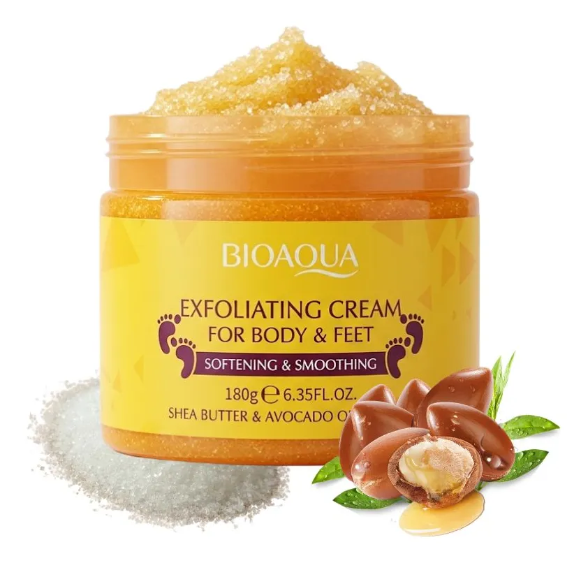 BIOAQUA EXFOLIANTE PARA PIES 180G FOOT MASSAGE EXFOLIATING CREAM - 1