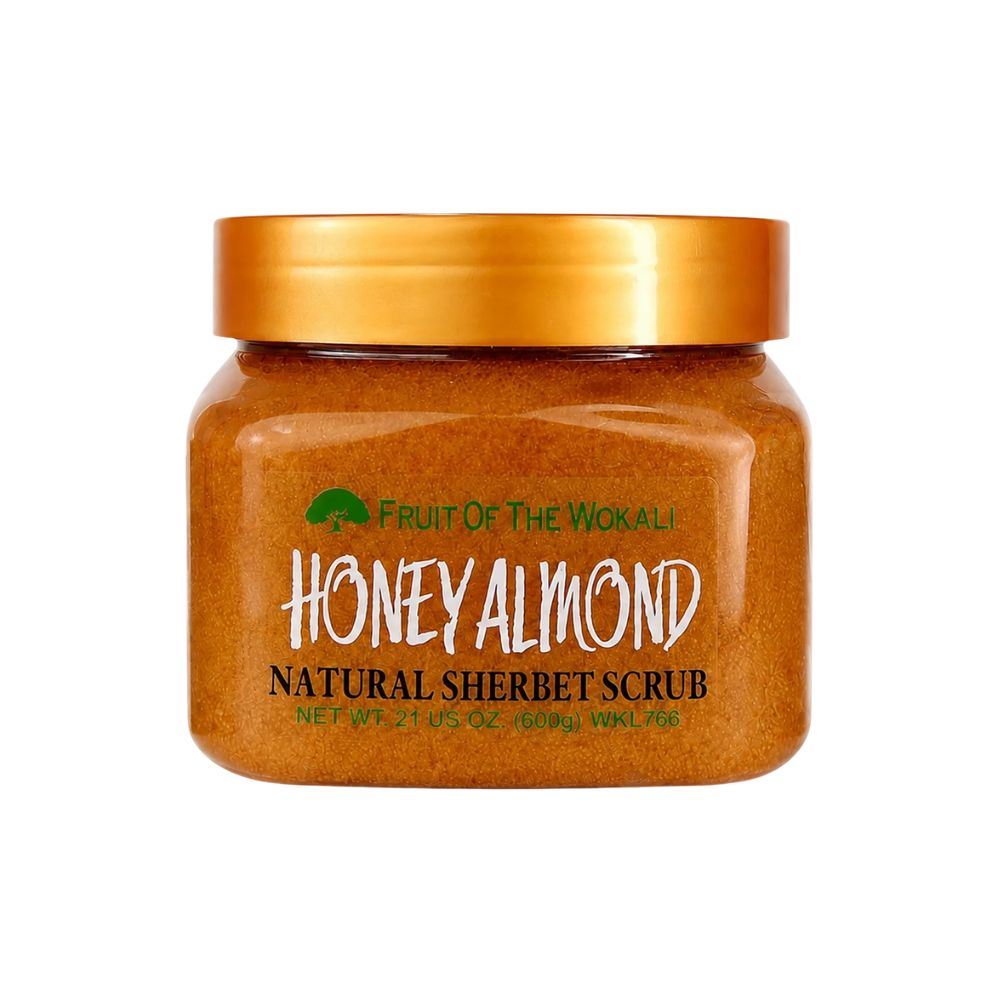 FRUIT OF THE WOKALI EXFOLIANTE CORPORAL HONEY ALMOND NATURAL 600G - 1