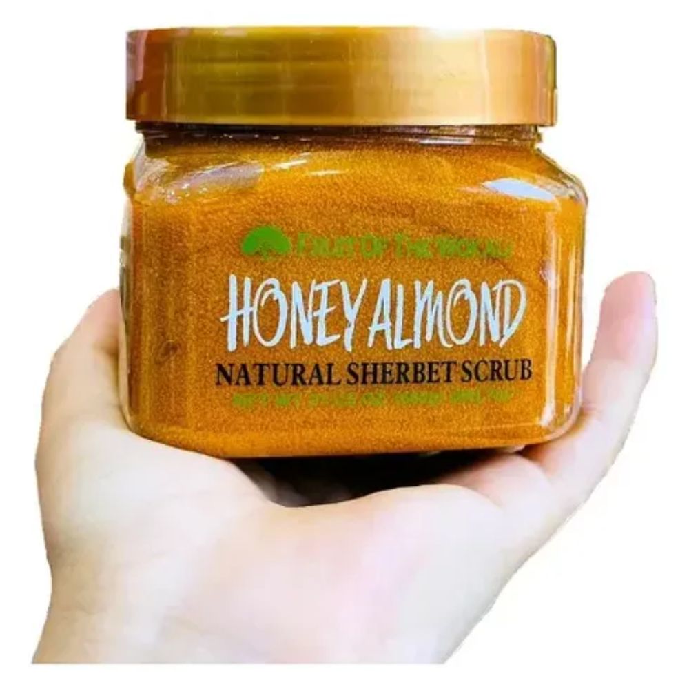 FRUIT OF THE WOKALI EXFOLIANTE CORPORAL HONEY ALMOND NATURAL 600G - 2