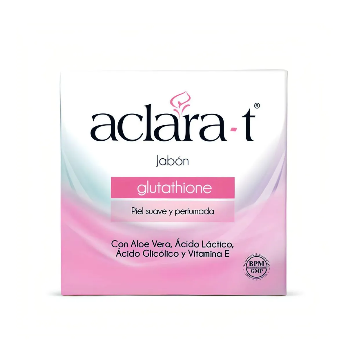 JABON BLANQUEADOR DE GLUTATHIONE ACLARA-T 80G ACLARANTE ANTIMANCHAS - 1