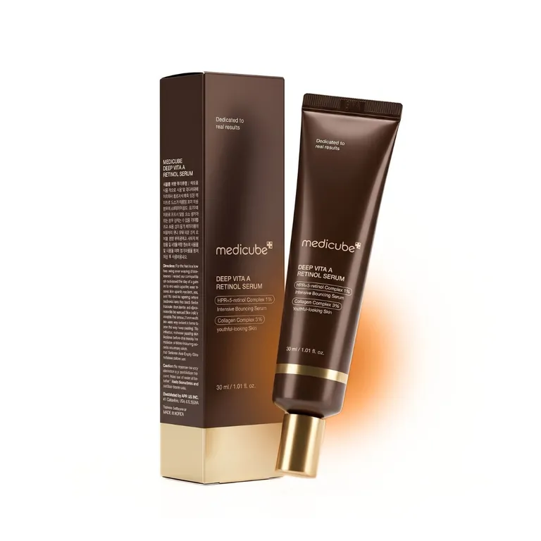 MEDICUBE DEEP VITA-A RETINOL SERUM 30ML SERUM ANTIEDAD FACIAL COREANO - 1
