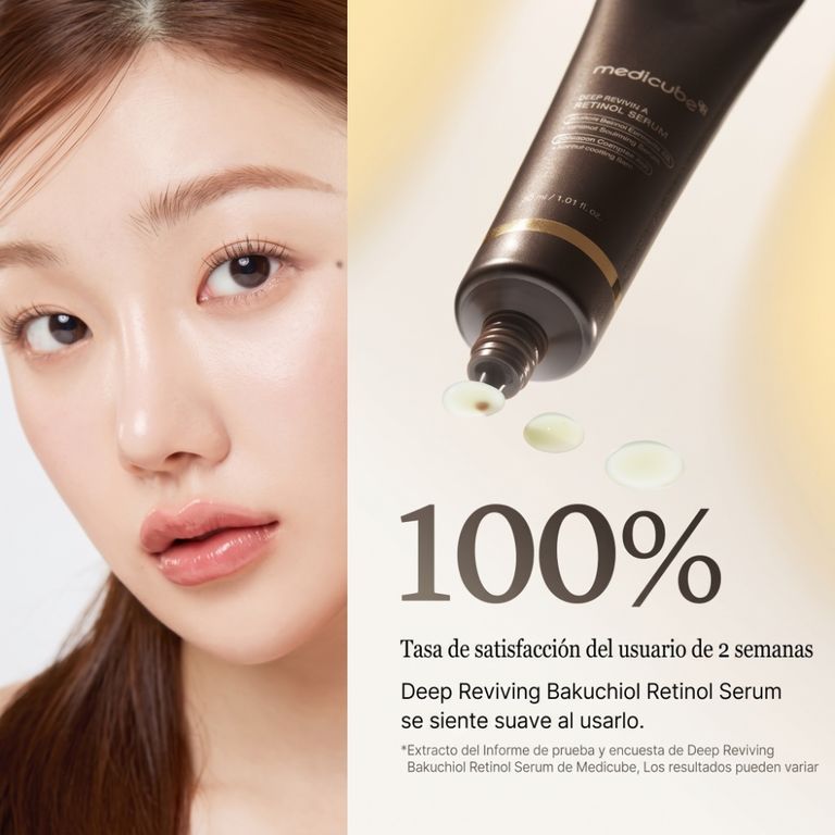 MEDICUBE DEEP VITA-A RETINOL SERUM 30ML SERUM ANTIEDAD FACIAL COREANO - 5