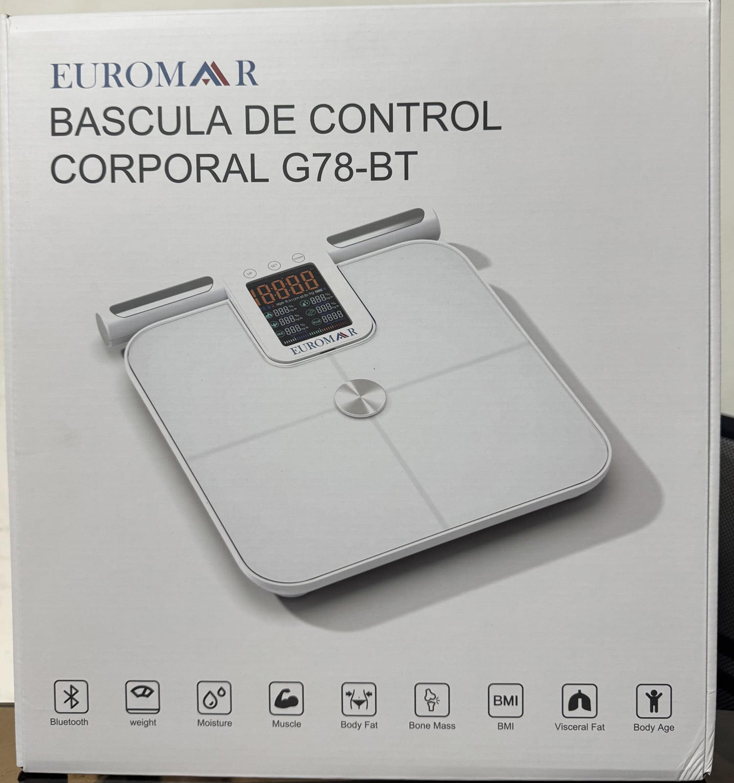 BALANZA EUROMAR 8 ELECTRODOS APP CELULAR G78-BT - 4