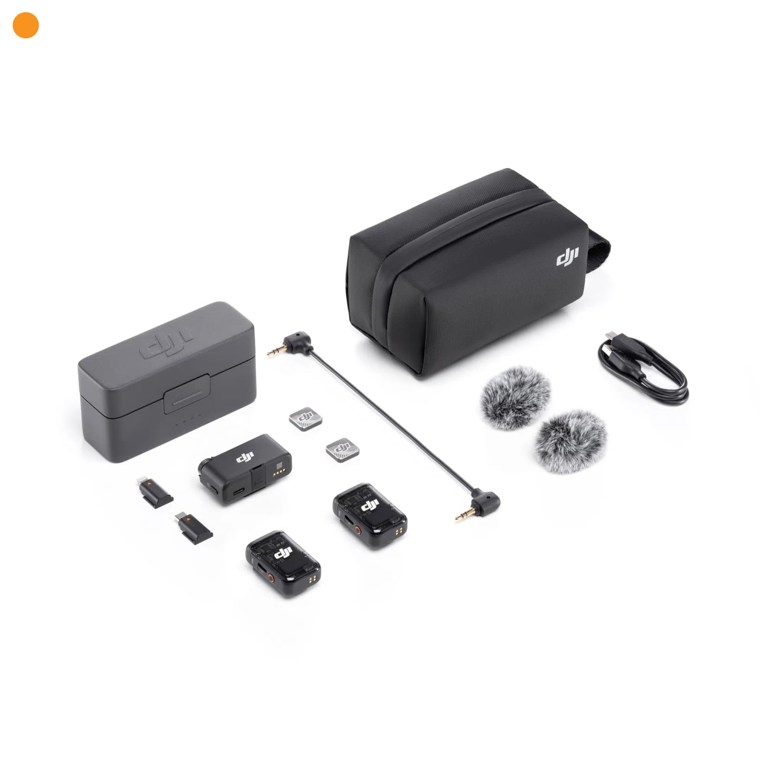 MICRÓFONO DJI MIC 2 PROFESIONAL 2 TX + 1 RX + ESTUCHE CANCELACION RUIDO - 2