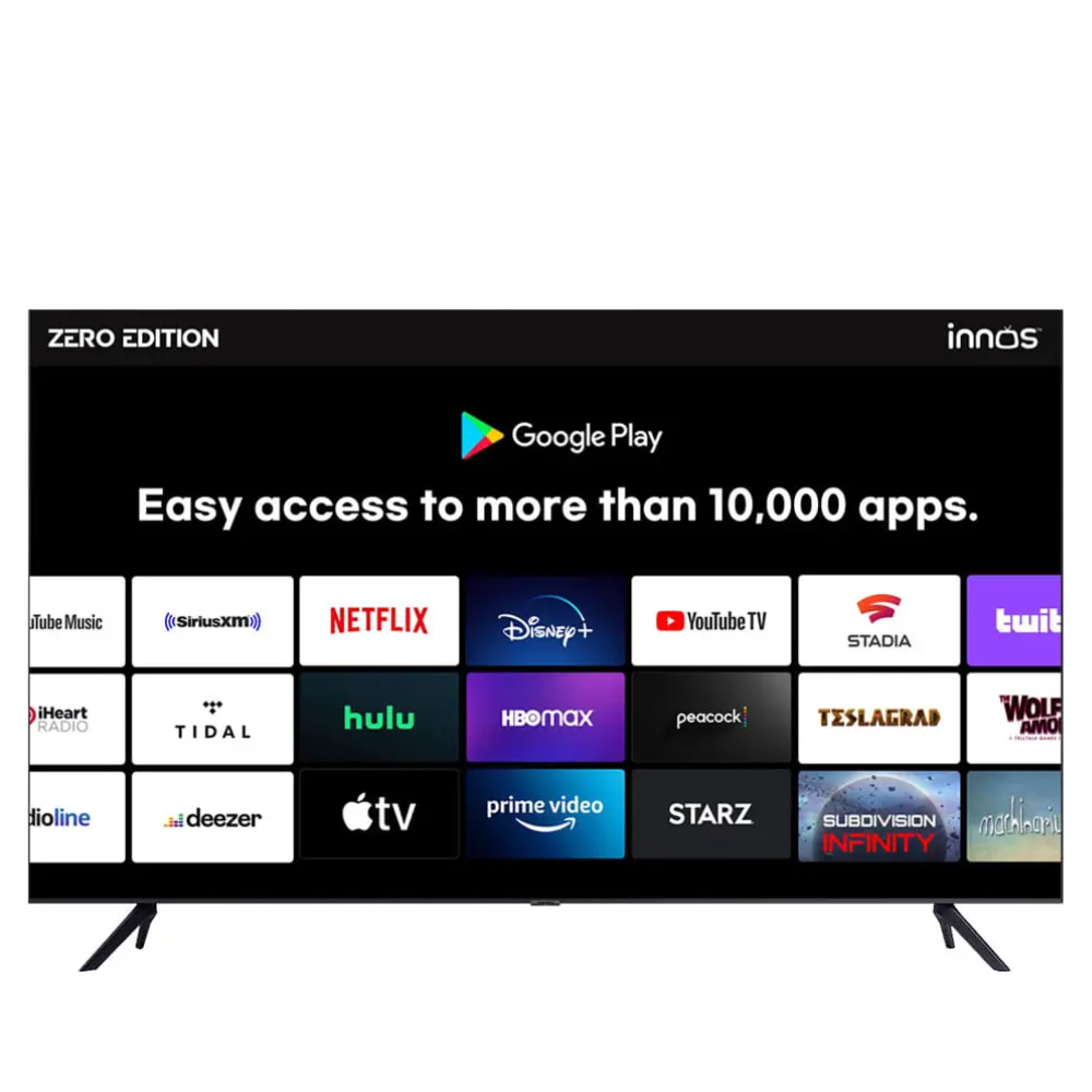 TELEVISOR INNOS 4K 50" QLED Google TV 2+64GB  LE50KA1 - 3