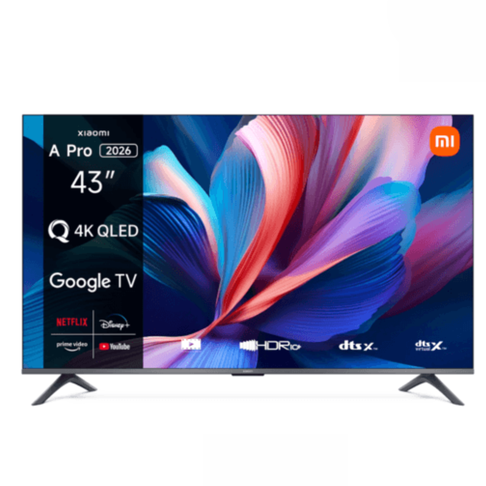 Xiaomi TV A Pro 43 2026 QLED 4K Google TV + Desktop Speaker ASB02G - 2