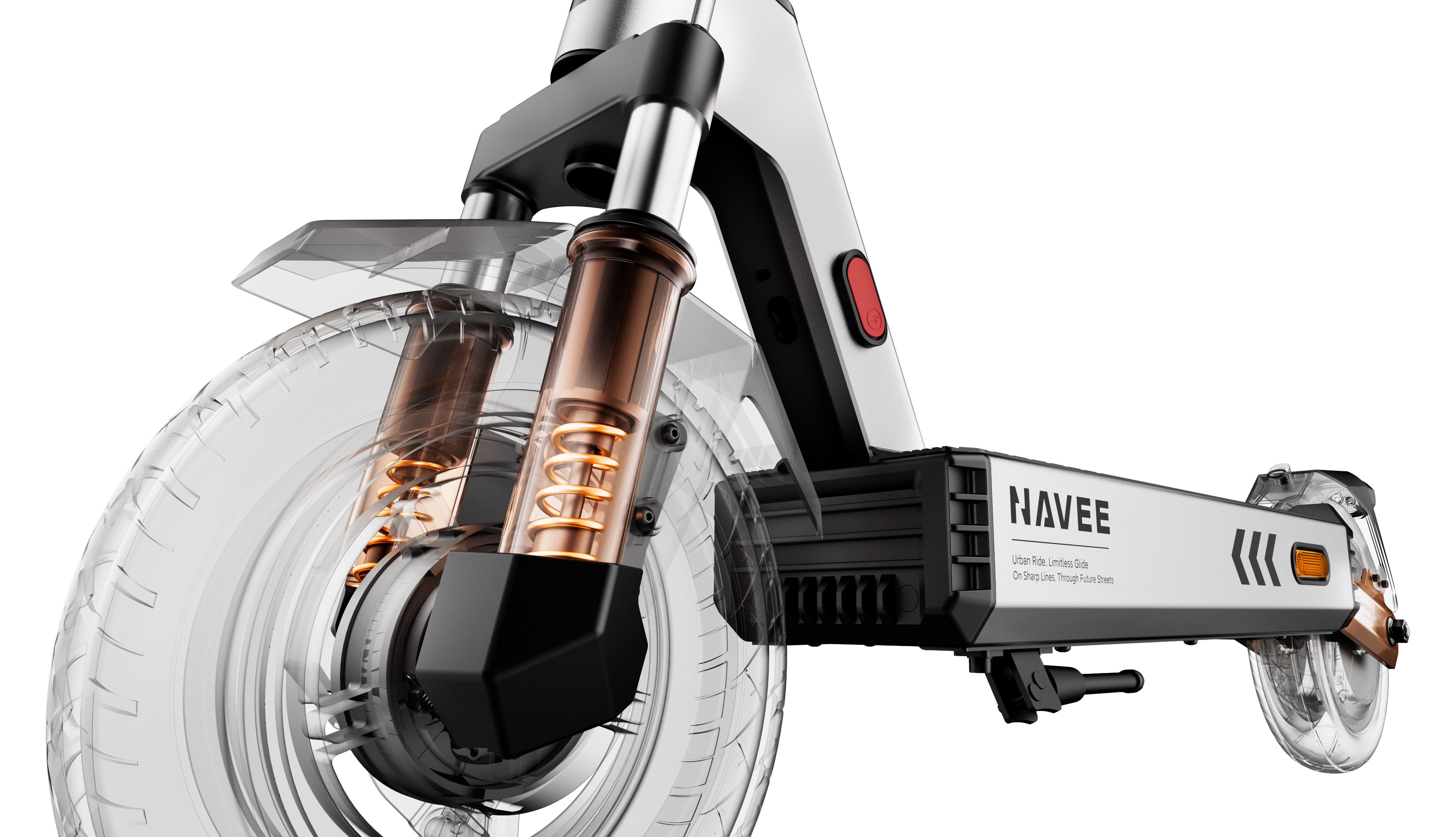 SCOOTER ELÉCTRICO NAVEE G5 EU 800W 45KM AUTONOMÍA 25KM/H SUSPENSIÓN DUAL - 8