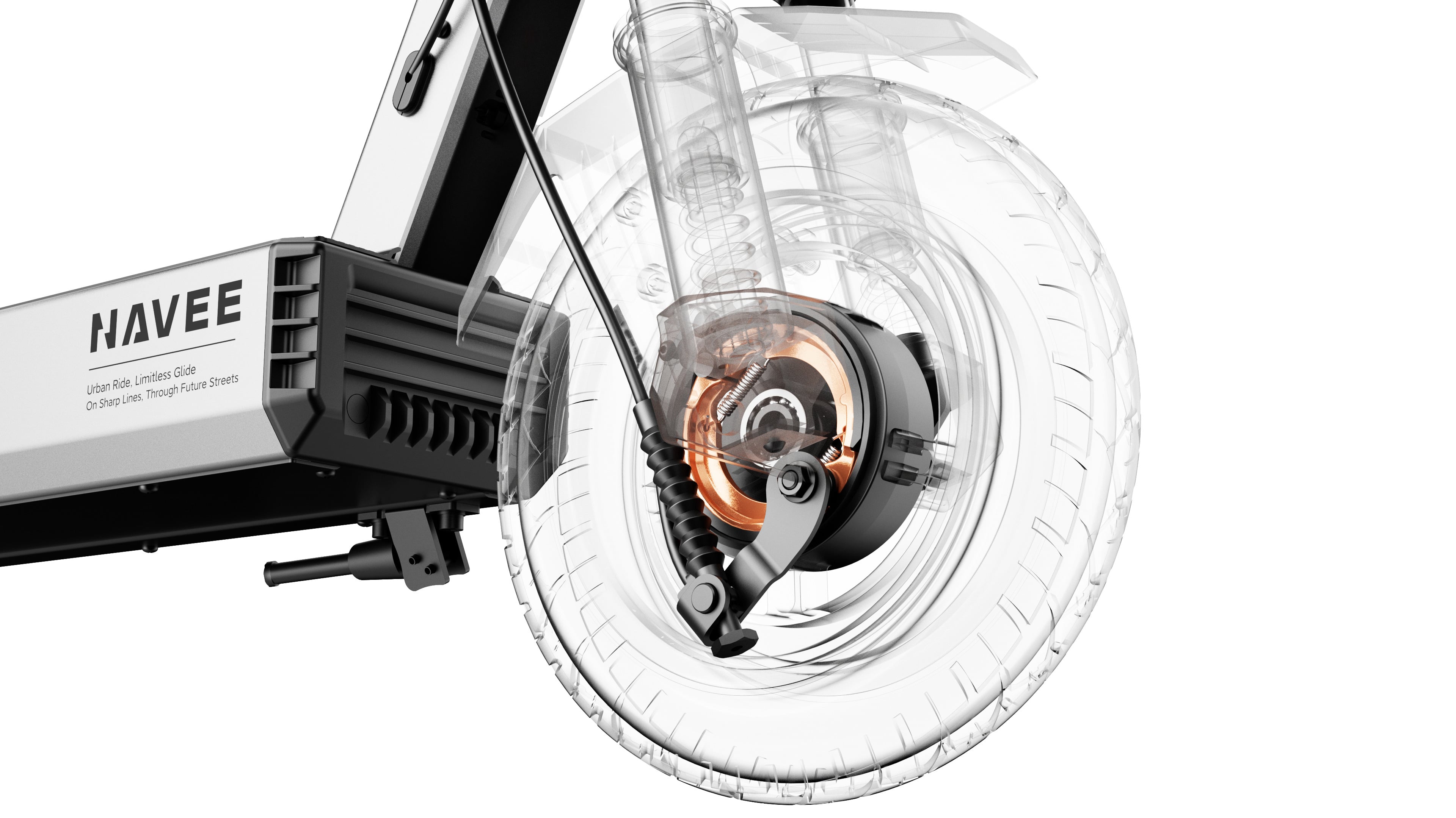 SCOOTER ELÉCTRICO NAVEE G5 EU 800W 45KM AUTONOMÍA 25KM/H SUSPENSIÓN DUAL - 9