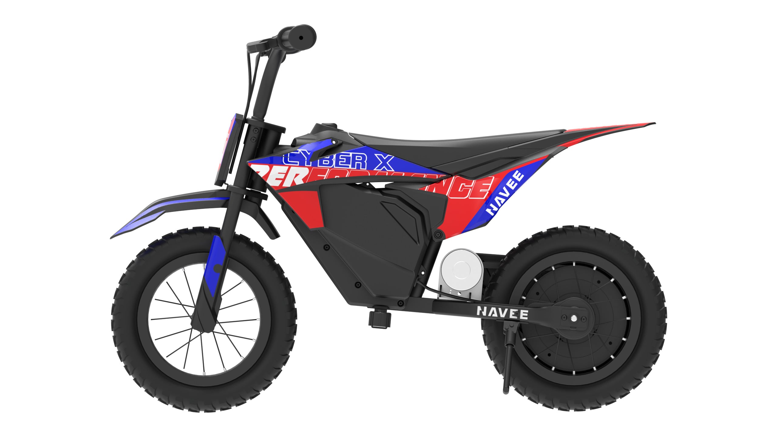 MOTO ELECTRICA PARA NIÑOS NAVEE CYBER X PRO 300W 25KM/H 15KM AUTONOMÍA AZUL - 1