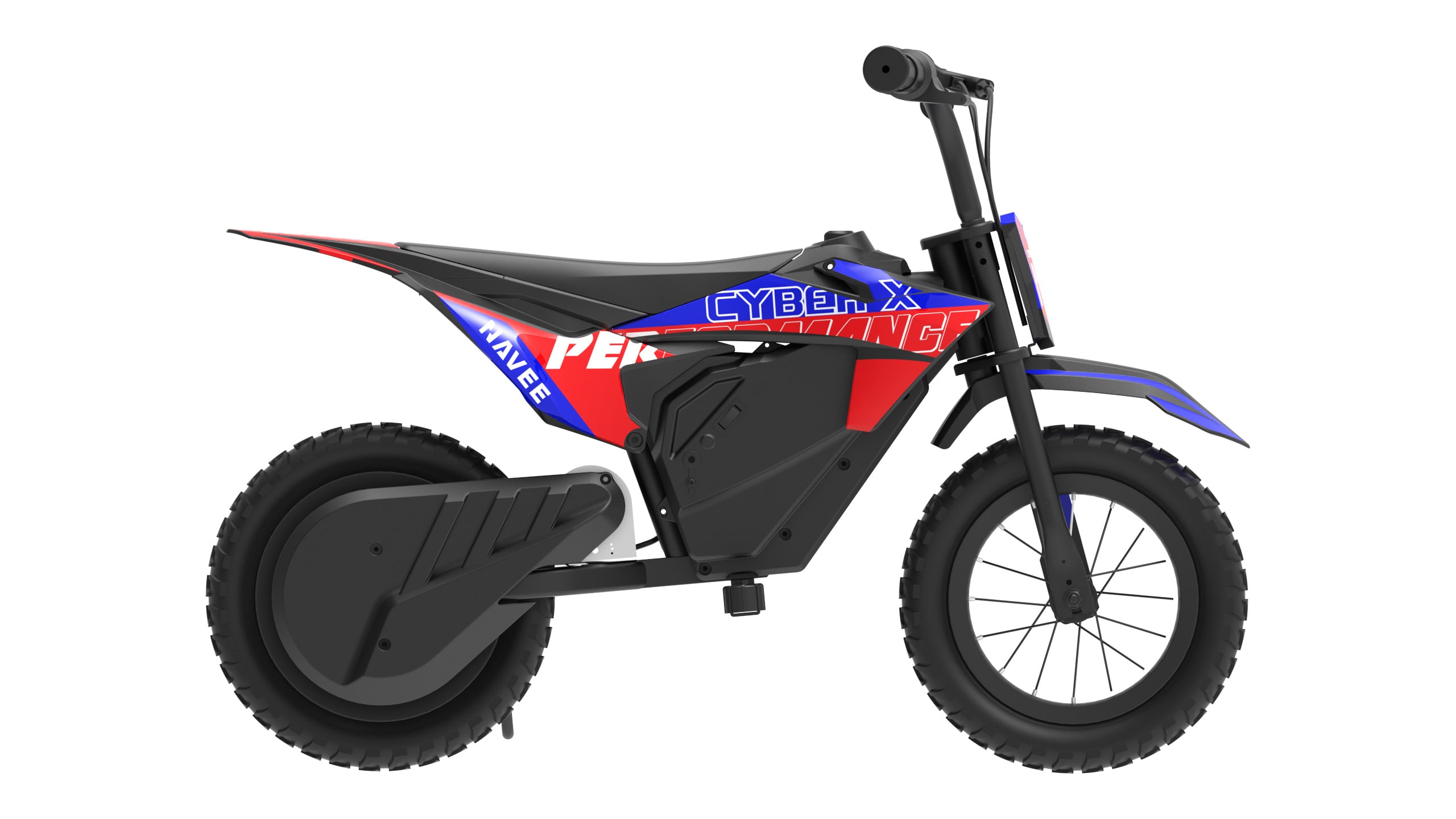 MOTO ELECTRICA PARA NIÑOS NAVEE CYBER X PRO 300W 25KM/H 15KM AUTONOMÍA AZUL - 4