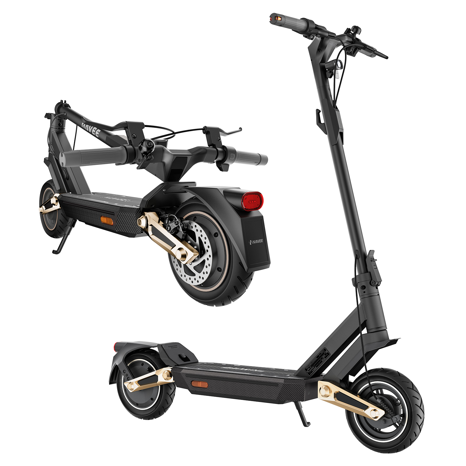 SCOOTER ELÉCTRICO NAVEE ST3 PRO-E 1350W 75KM AUTONOMÍA 25KM/H DOBLE SUSPENSIÓN - 2