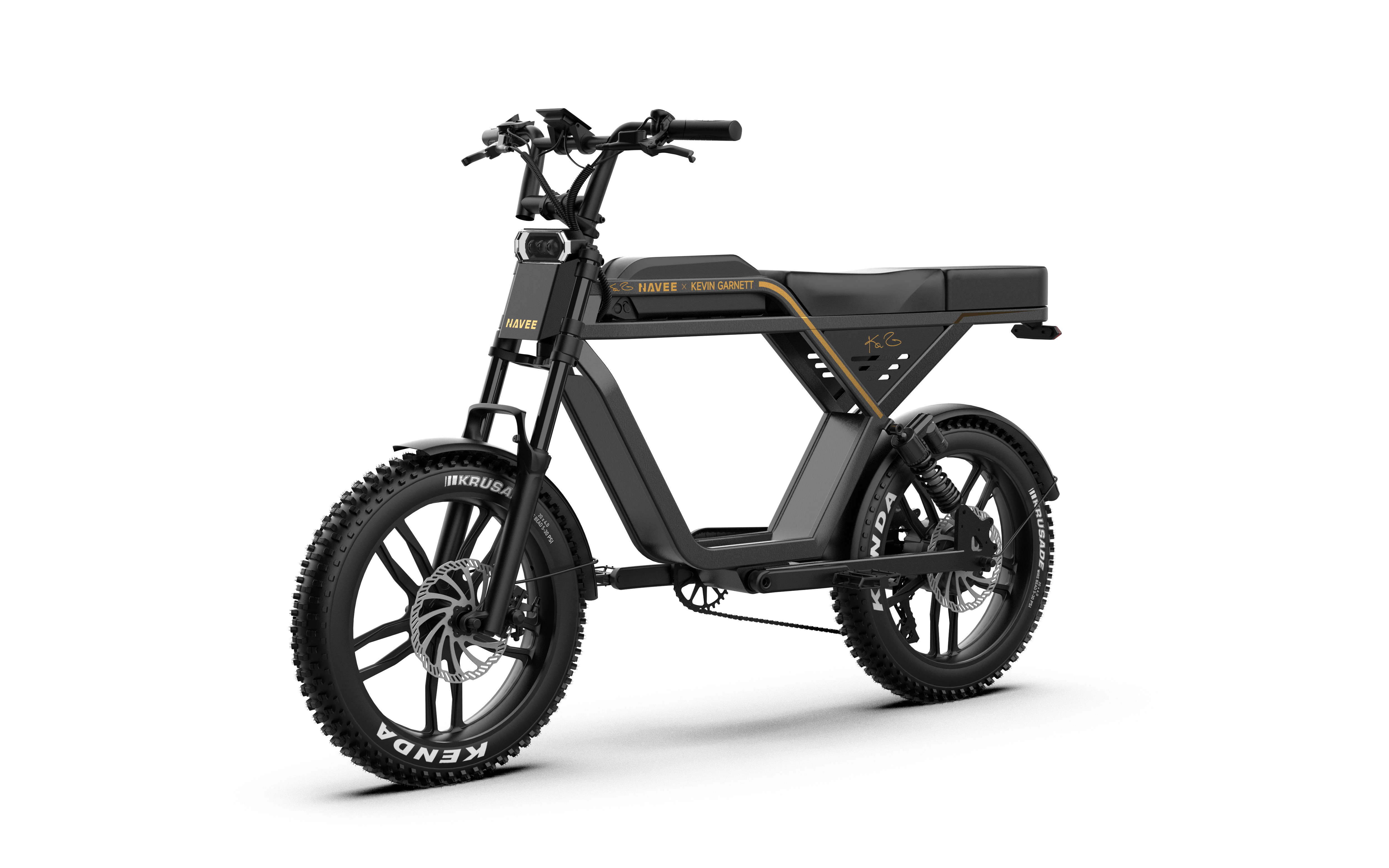 BICICLETA ELÉCTRICA NAVEE KG05 250W 48V 14.5AH ARO 20 FAT TIRE 25KM/H - 1