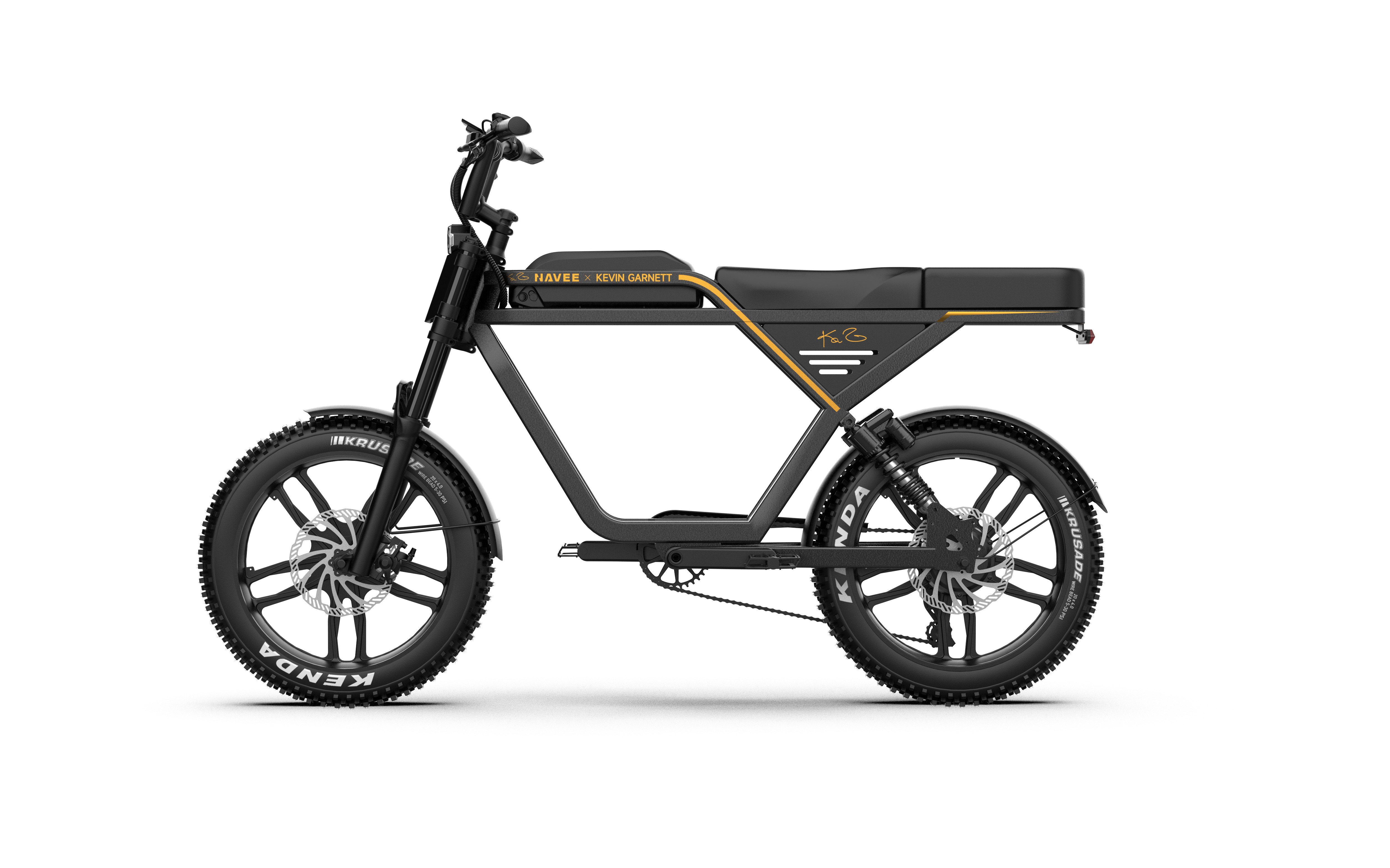 BICICLETA ELÉCTRICA NAVEE KG05 250W 48V 14.5AH ARO 20 FAT TIRE 25KM/H - 3