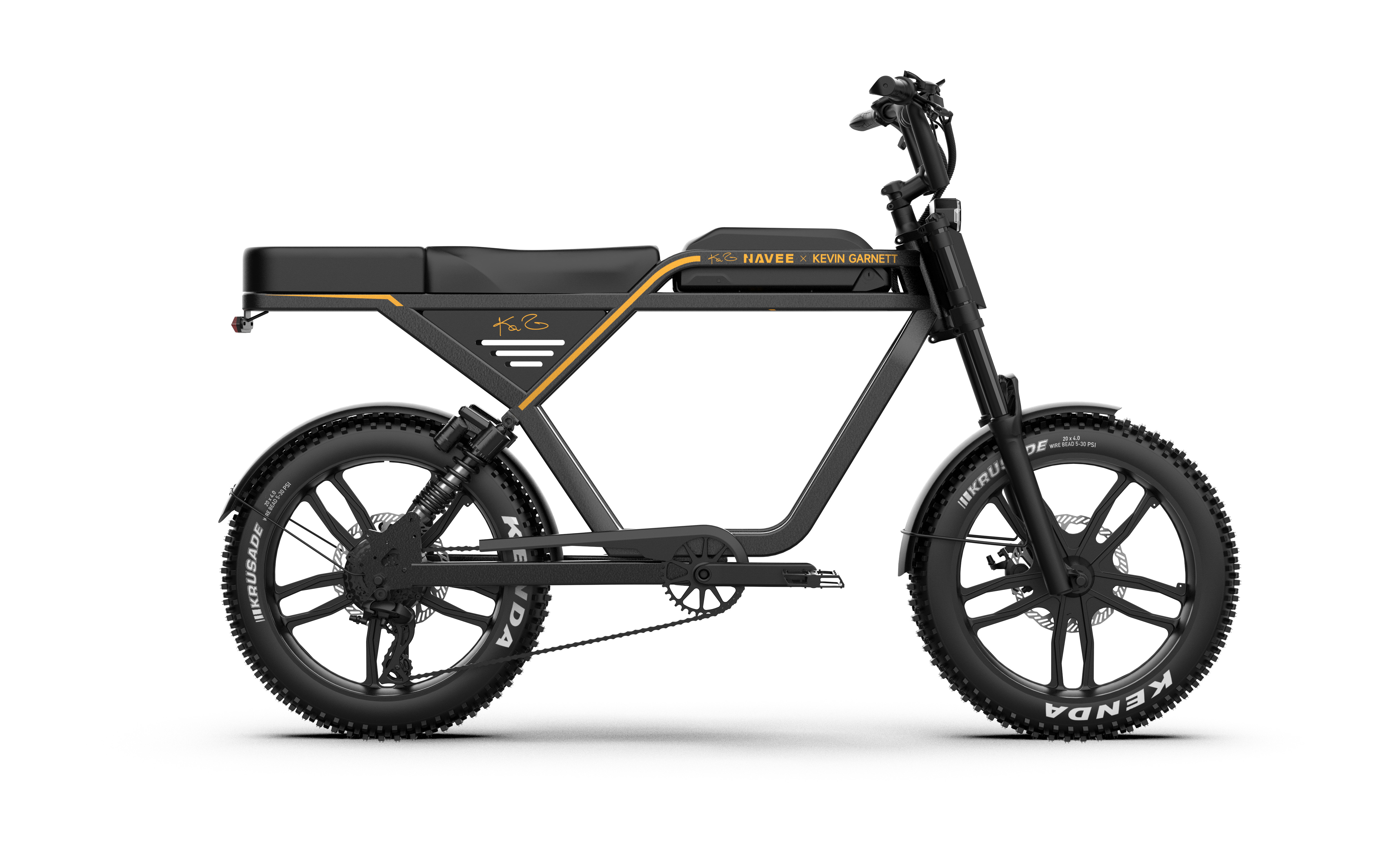 BICICLETA ELÉCTRICA NAVEE KG05 250W 48V 14.5AH ARO 20 FAT TIRE 25KM/H - 5