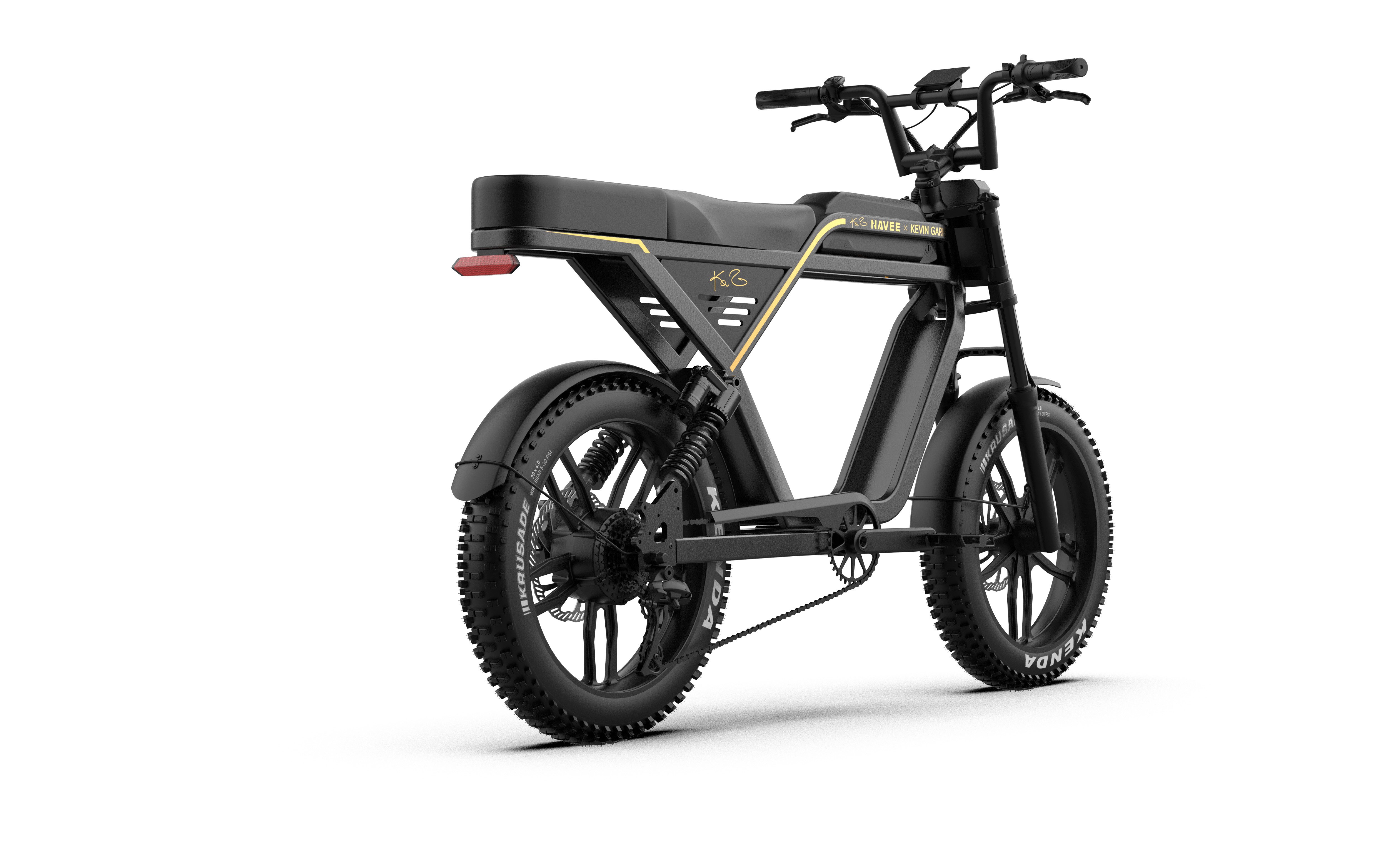 BICICLETA ELÉCTRICA NAVEE KG05 250W 48V 14.5AH ARO 20 FAT TIRE 25KM/H - 9