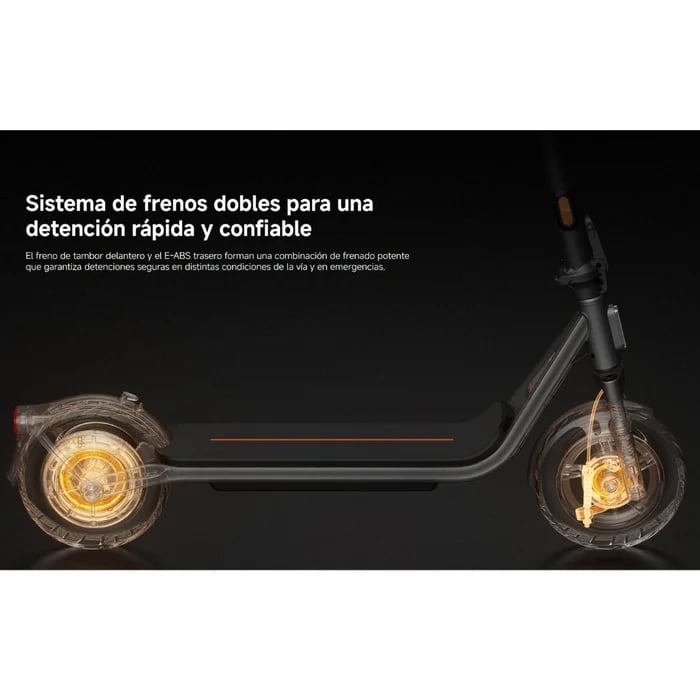 SCOOTER ELÉCTRICO PLEGABLE XIAOMI ELECTRIC SCOOTER 6 LITE GL NEGRO - 9