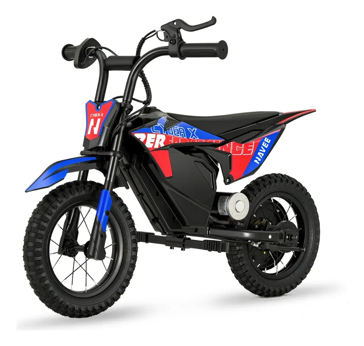 MOTO ELÉCTRICA PARA NIÑOS NAVEE CYBER X 150W 15KM/H NEGRO - 1