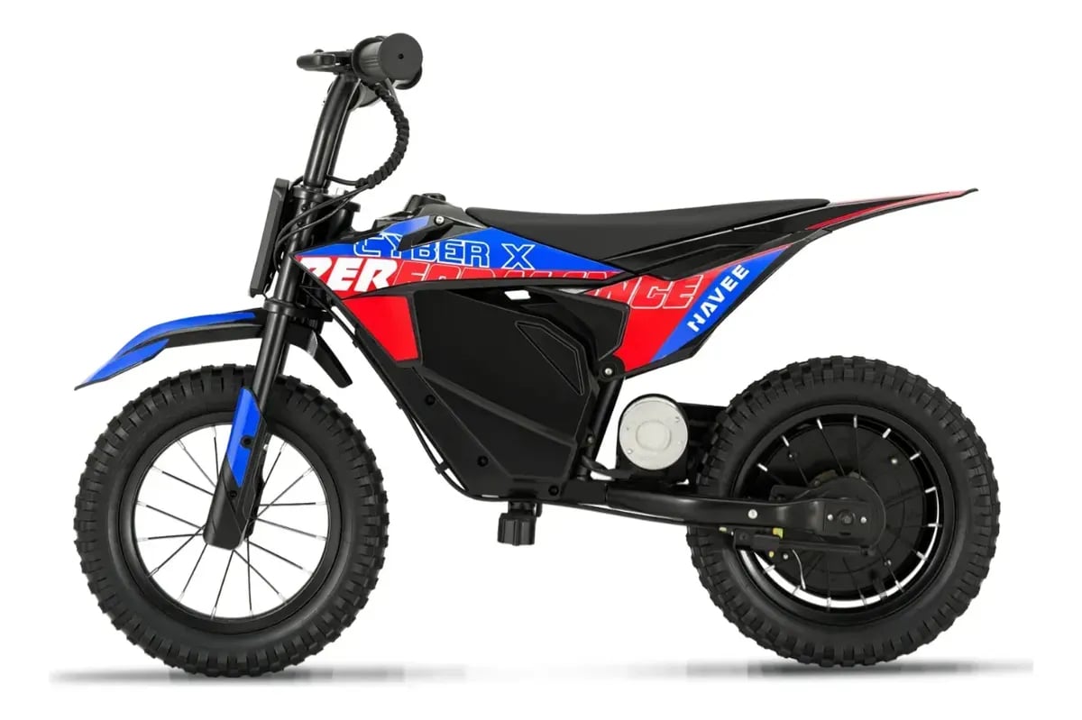 MOTO ELÉCTRICA PARA NIÑOS NAVEE CYBER X 150W 15KM/H NEGRO - 2