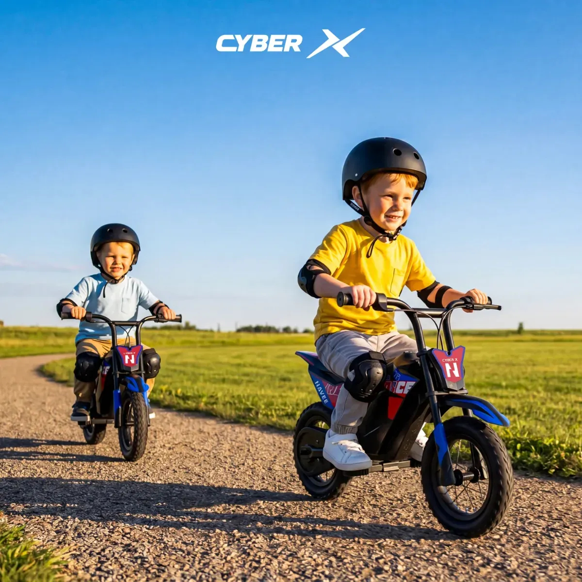 MOTO ELÉCTRICA PARA NIÑOS NAVEE CYBER X 150W 15KM/H NEGRO - 4
