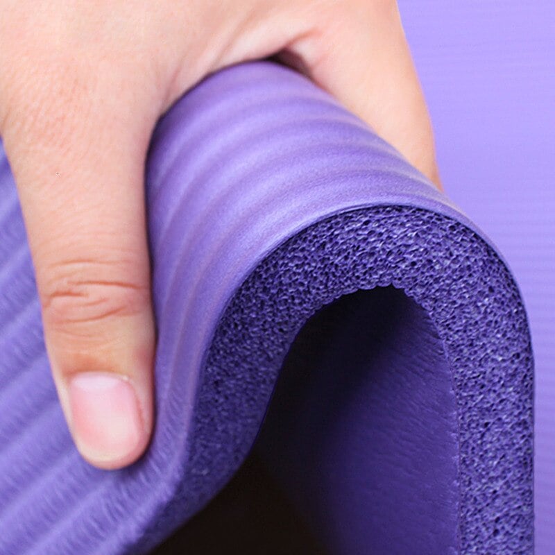COLCHONETA WINNER 20 MM YOGA MAT EXTRA GRUESA PREMIUN PILATES GYM PURPLE - 7