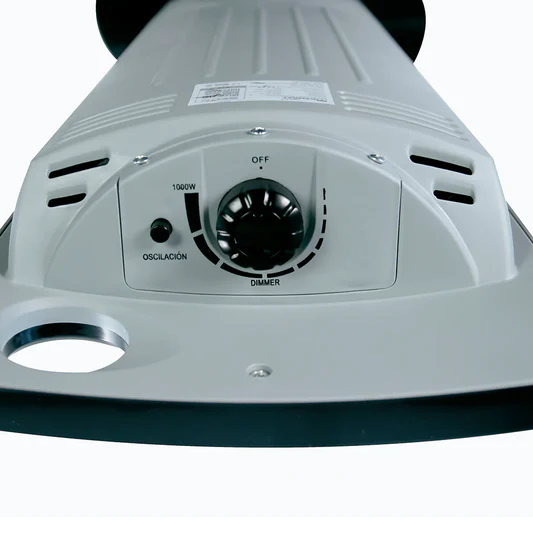 ESTUFA ELÉCTRICA FIBRA CARBONO KENDAL NSB-120K5 NEGRA 1000W COBERTURA 16M2 - 2